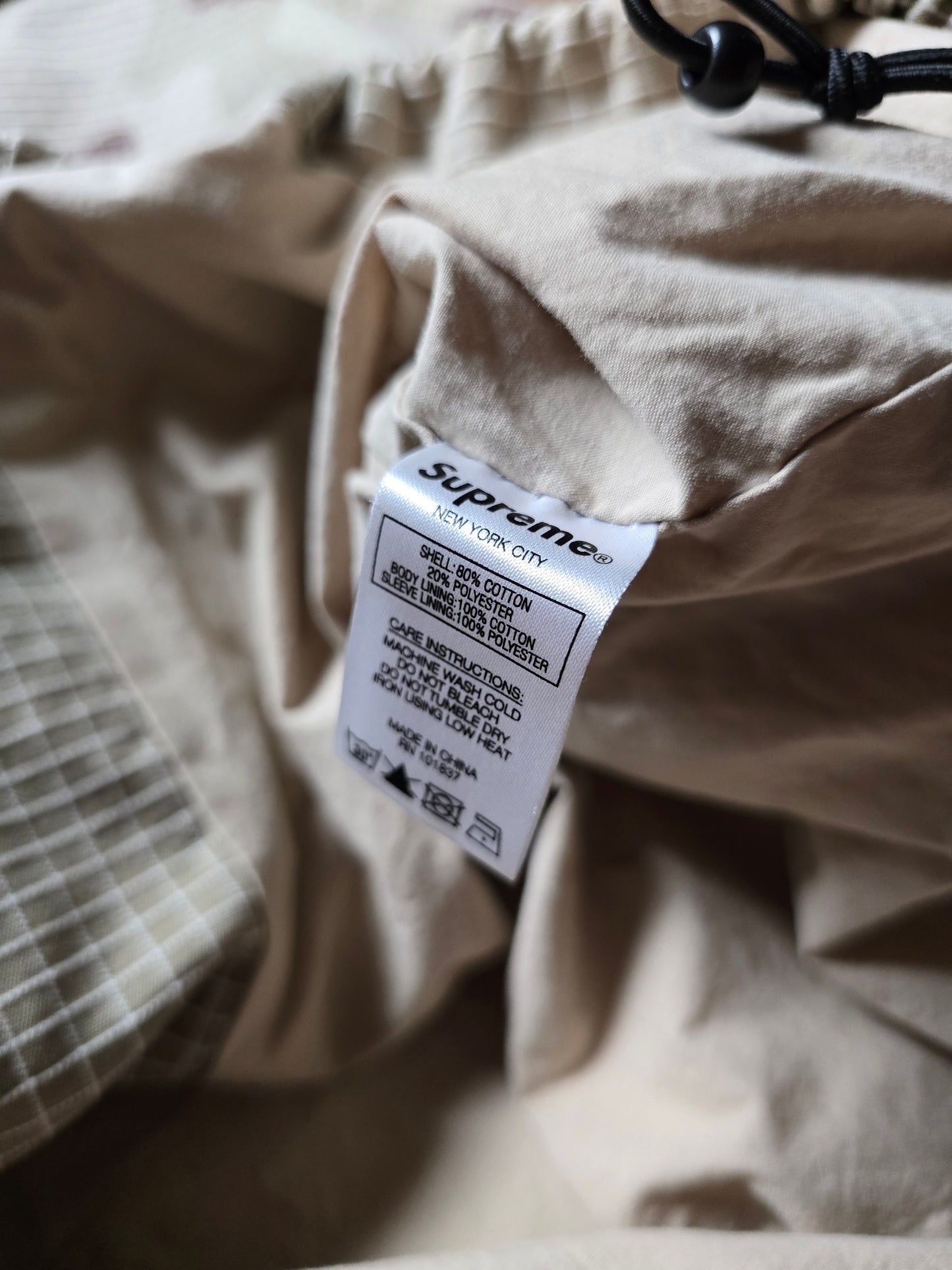 Supreme Camo Ripstop Utility Jacket (S/M)