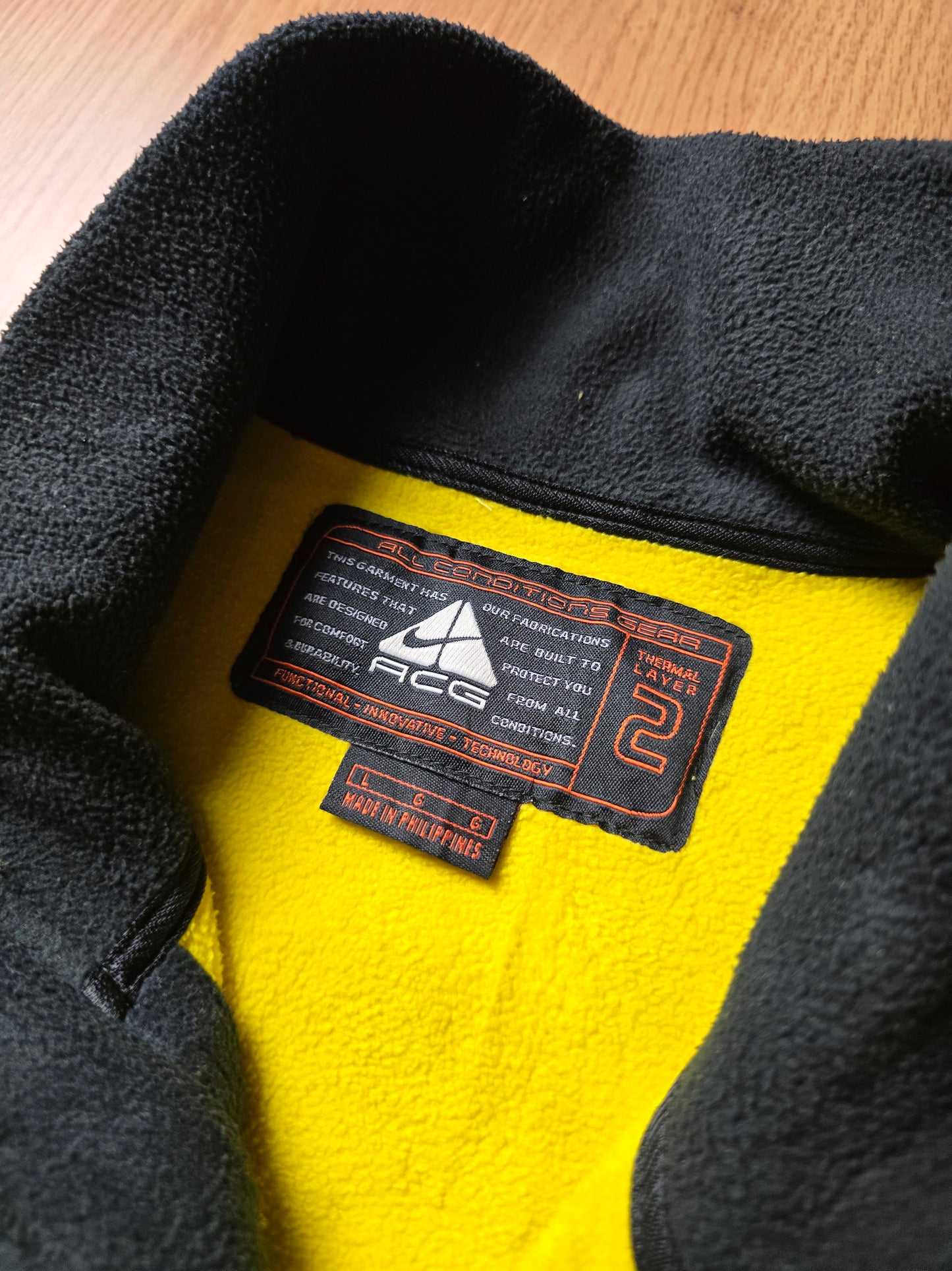 90s Nike ACG Fleece Vest/Gilet (L)