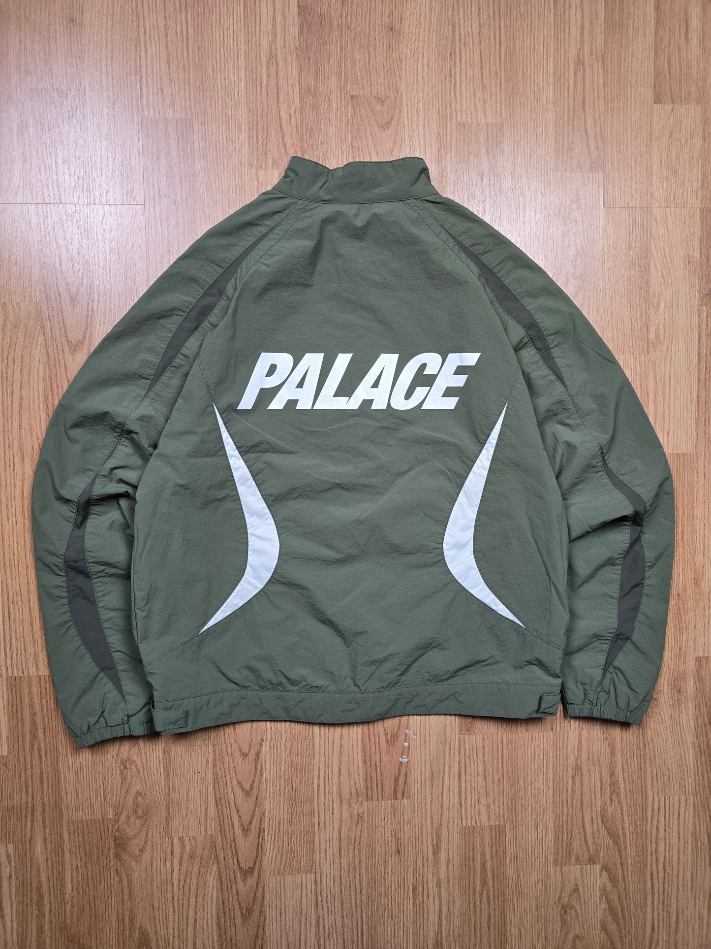 Palace 'Moto Shell' Glow-In-The-Dark Tack Jacket (S)