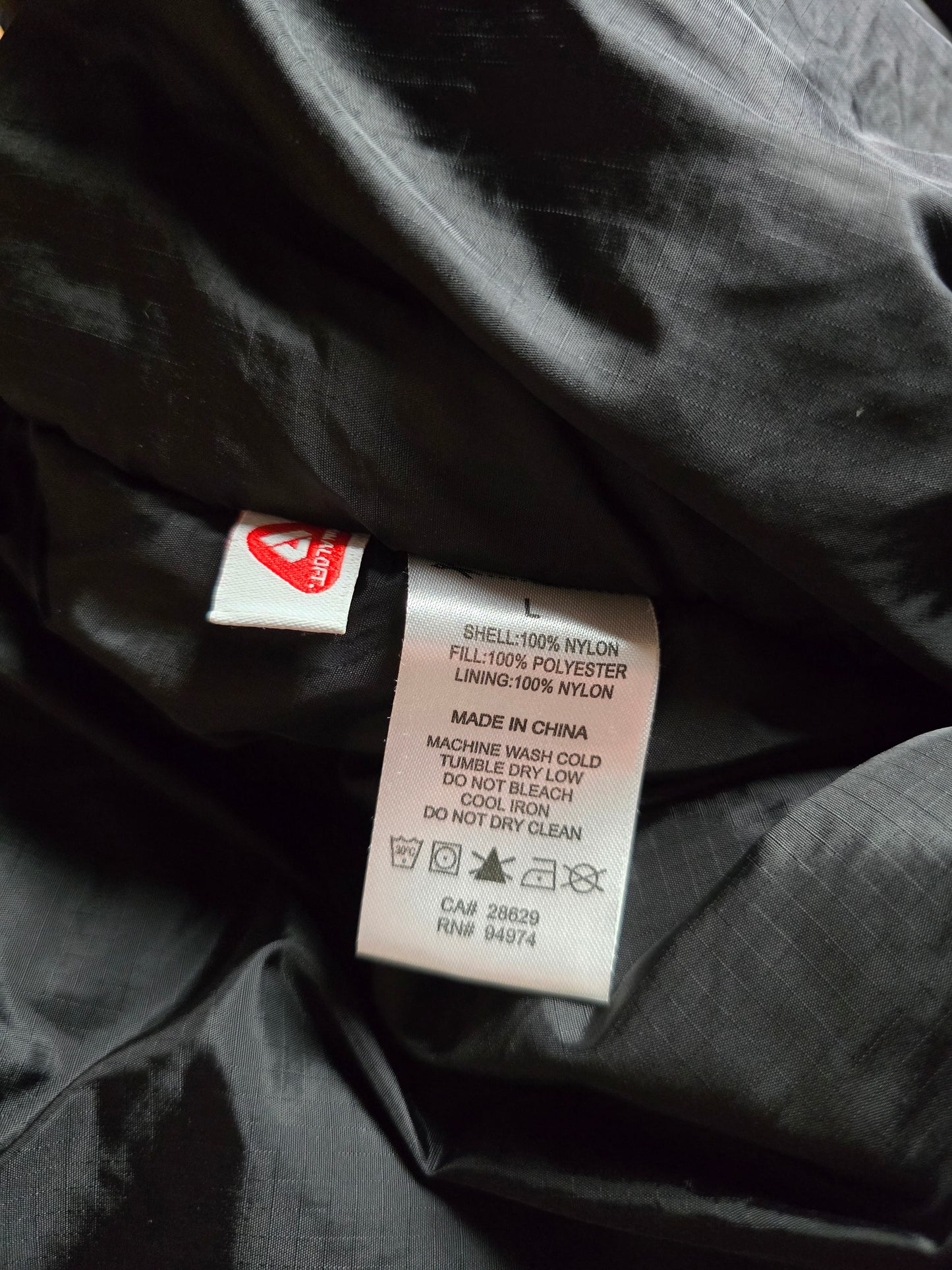 RARE Stussy Primaloft Insulated Indigo Puffer Jacket (L)