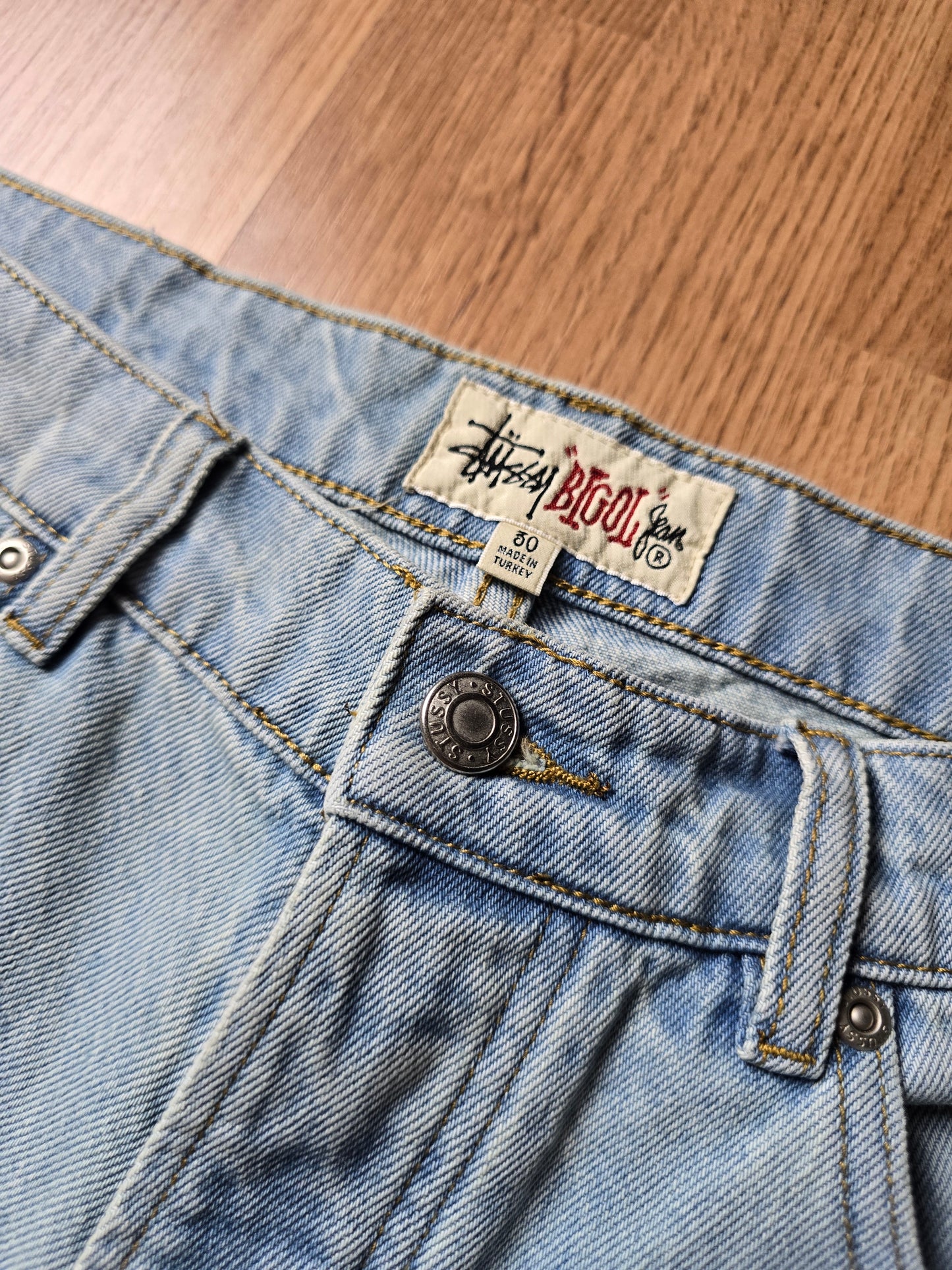 Stussy Big Ol' Oversized Denim Jeans (30-32x32)