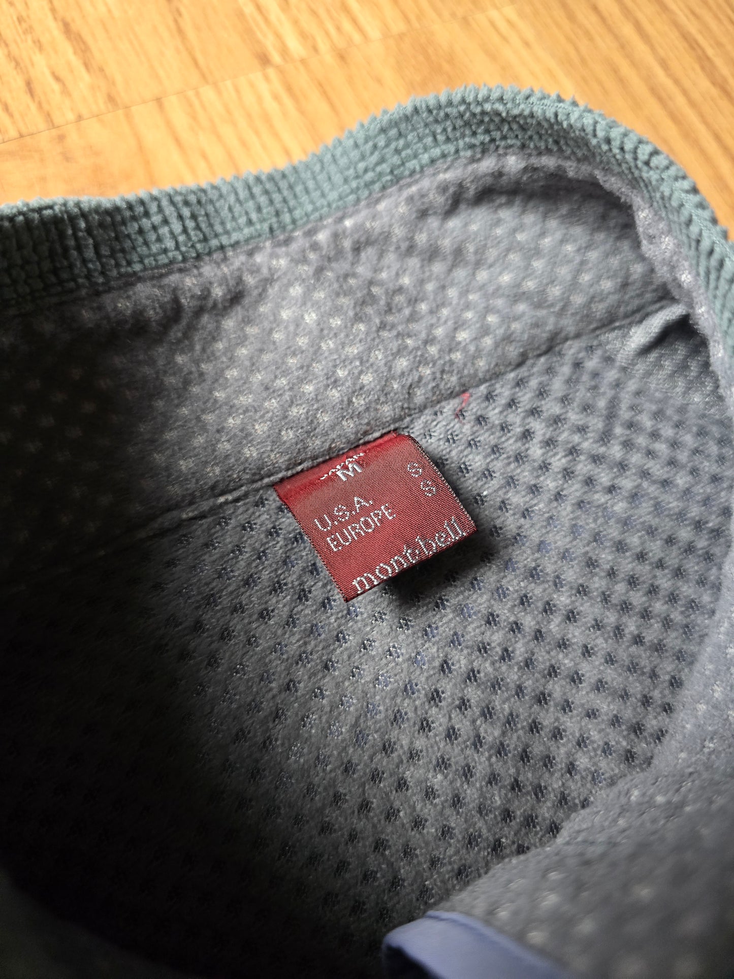 W/ 00s Montbell Climalite Packable Shell Jacket (S)