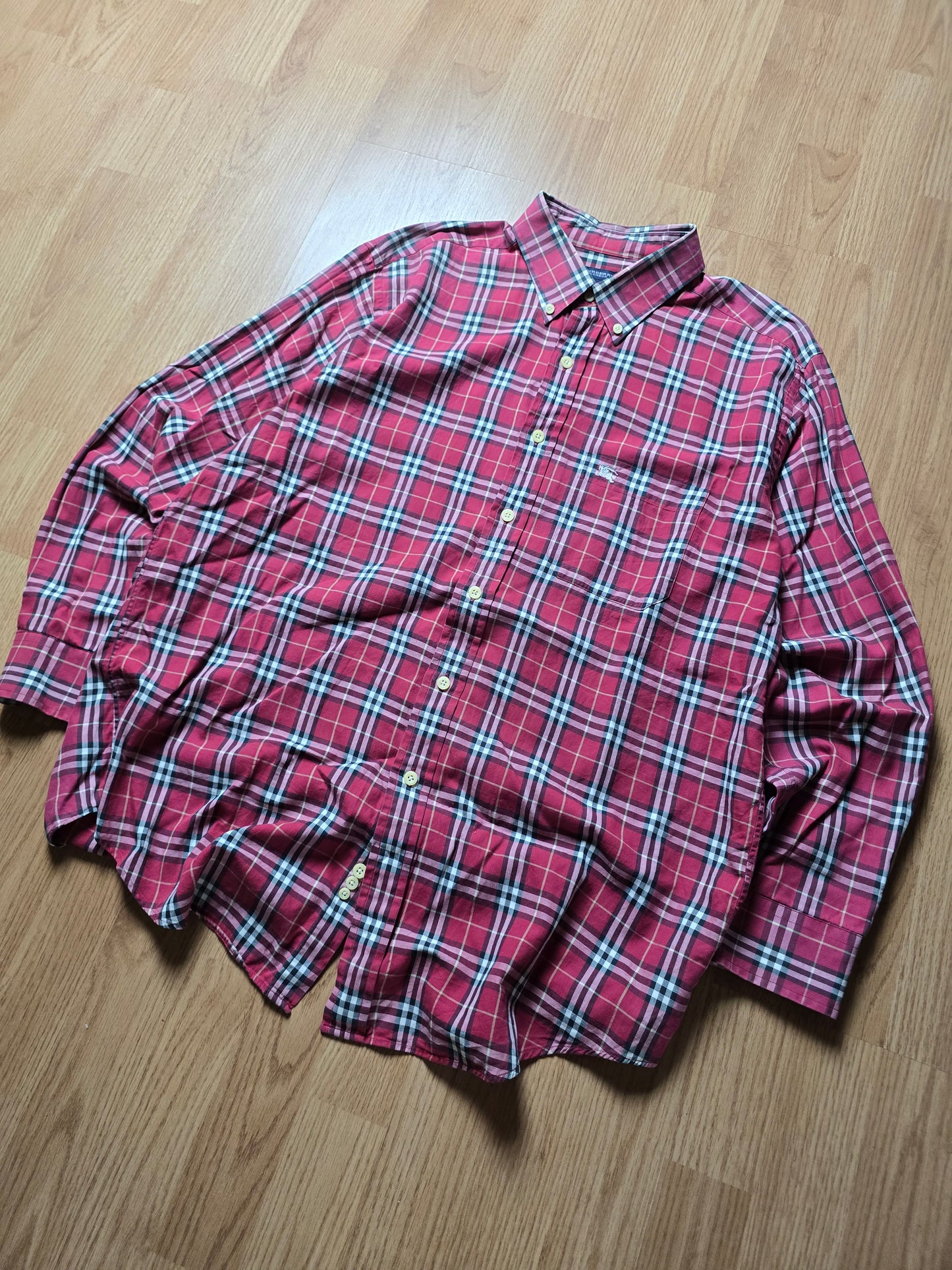 Vintage Burberry LS Nova Check Flannel Shirt (L)
