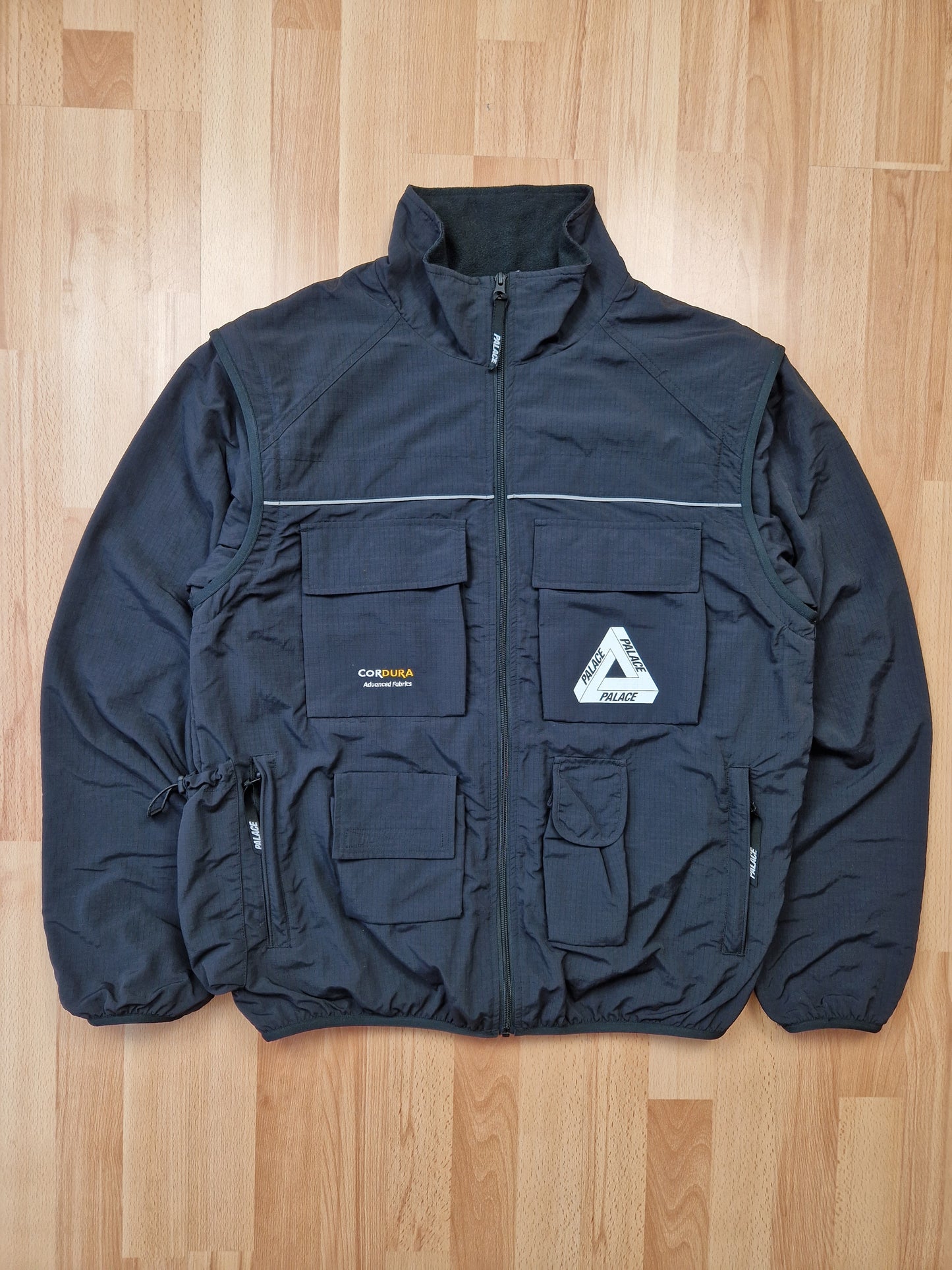 Palace Cordura RS Zip Off Gilet Jacket (L)