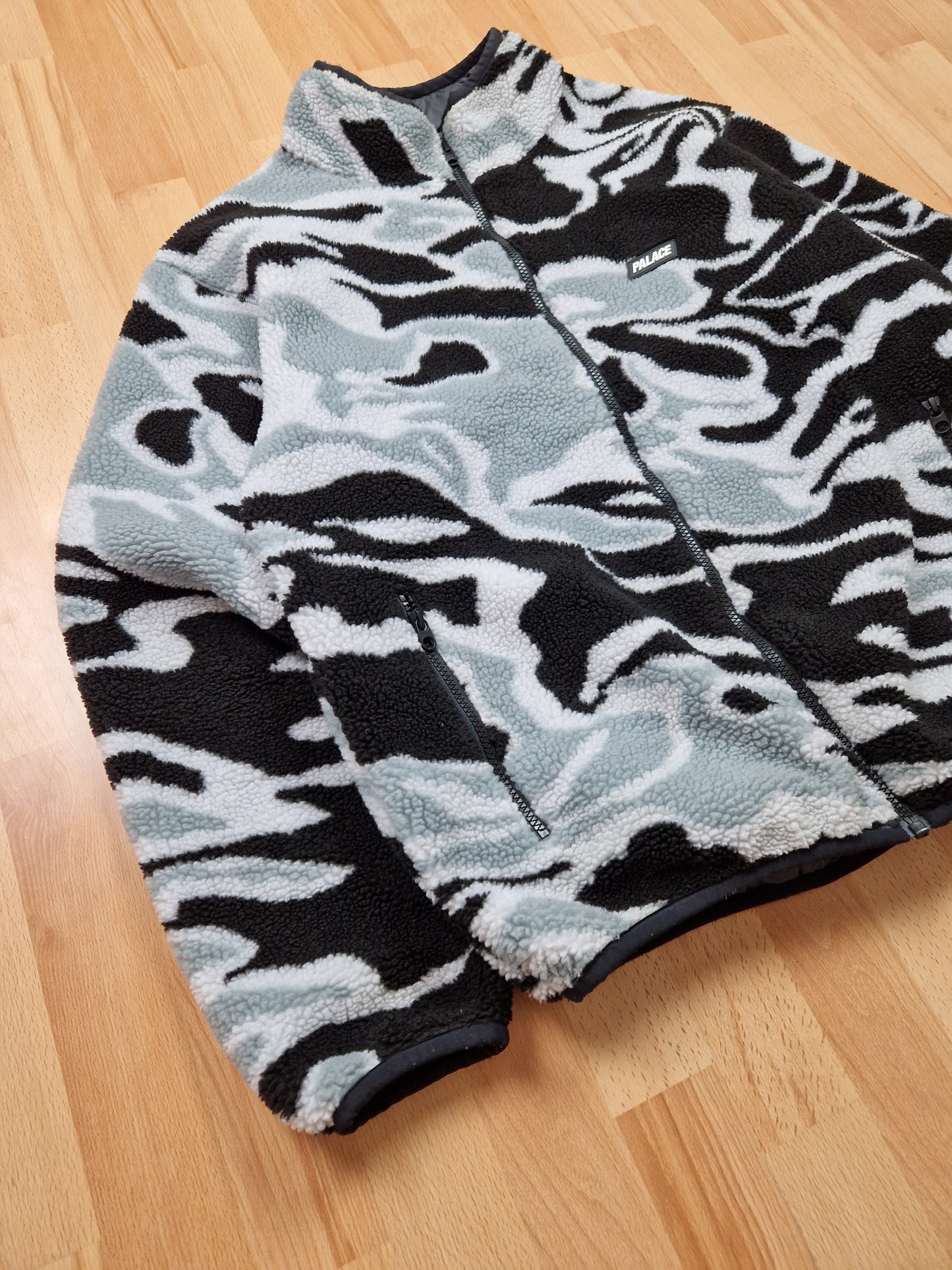 Palace 'Mirage Reversible Fleece Jacket' (L)