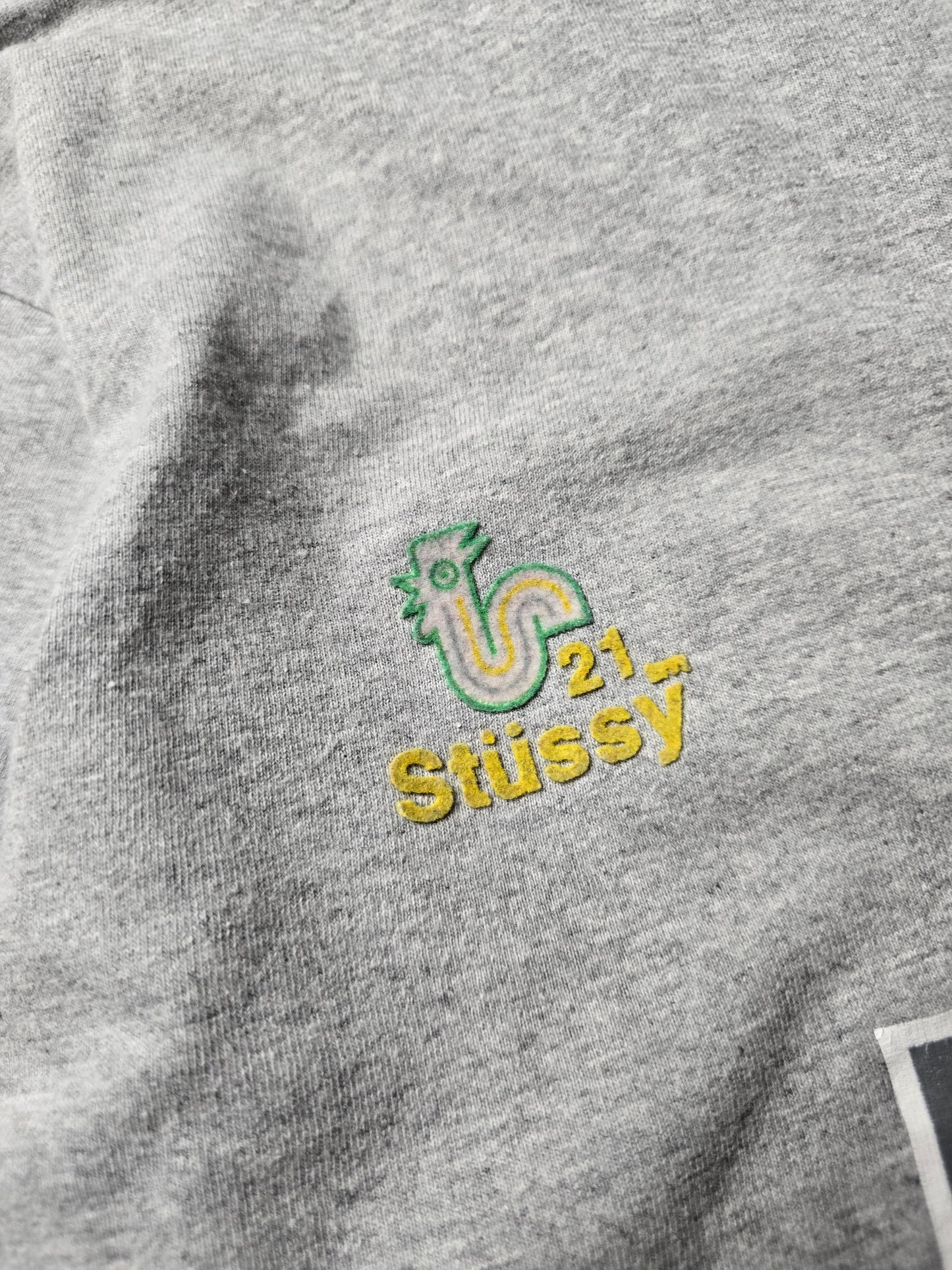 Vintage 90s Stussy France LS Soccer T-shirt (M/L)
