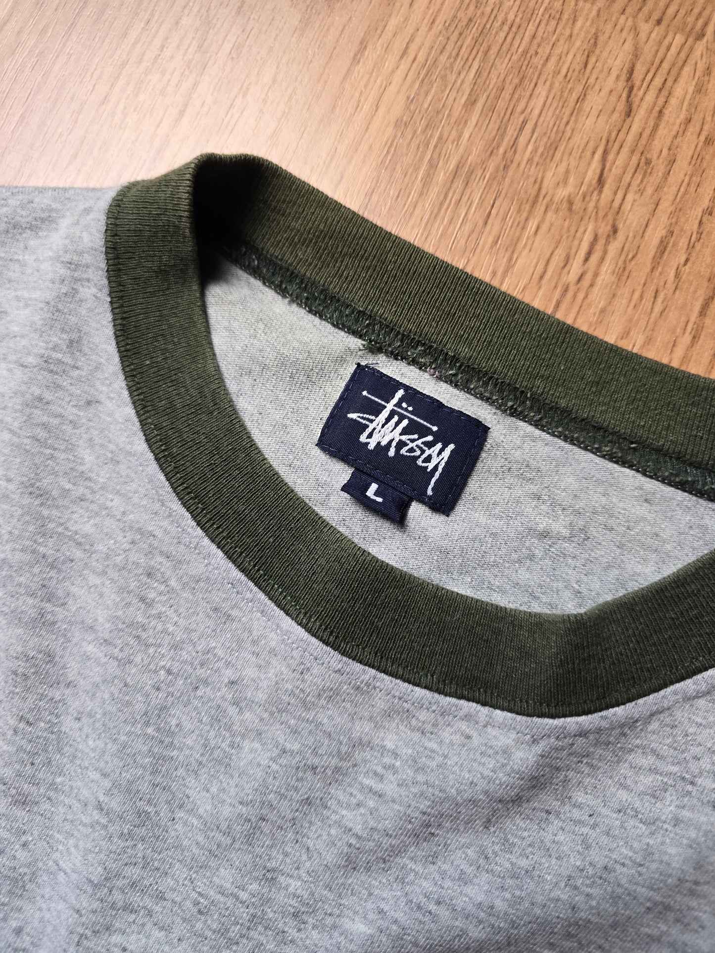 Vintage 90s Stussy France LS Soccer T-shirt (M/L)