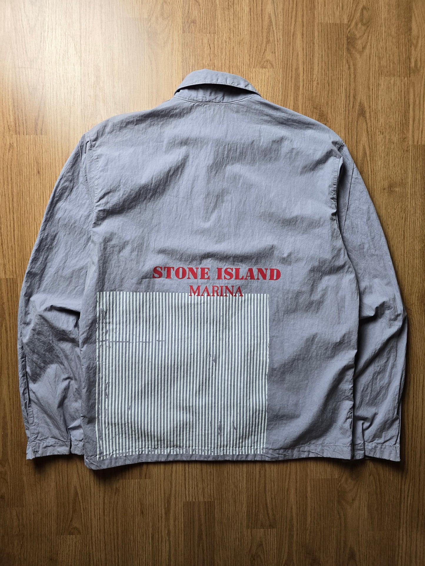 Stone Island Marina 50 Fili Zip Overshirt (L)
