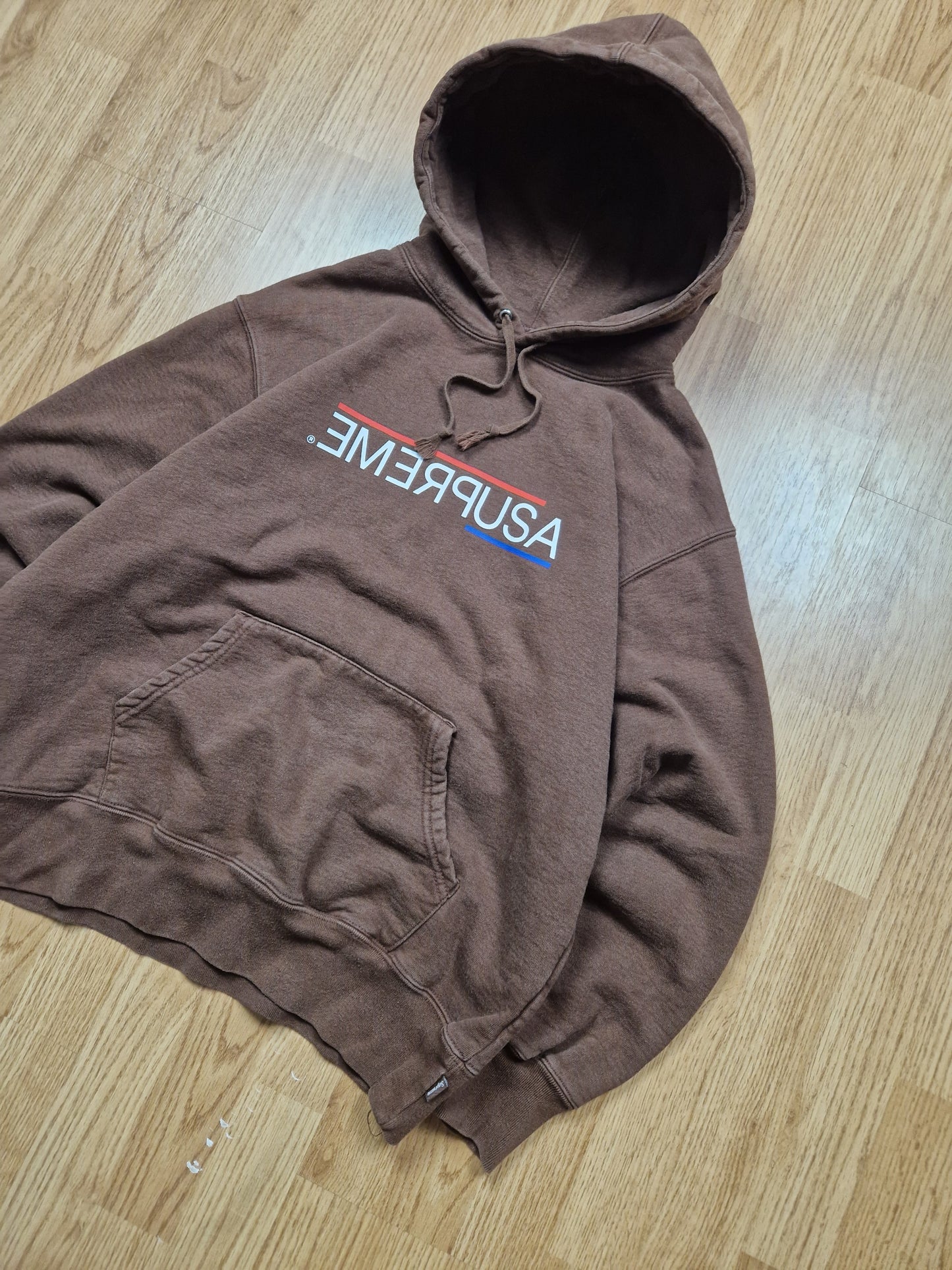 Supreme USA Hooded Sweatshirt (S/M)