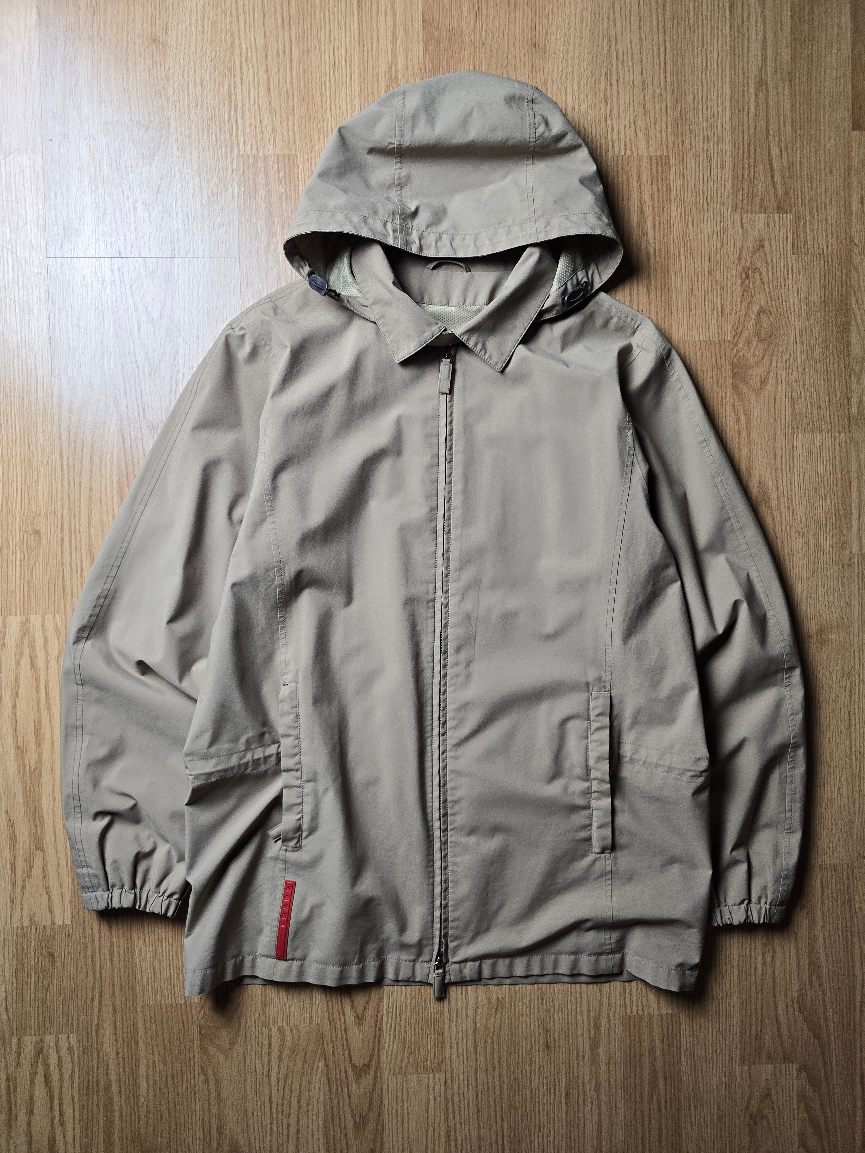 ジャケット・アウター 00s prada sports GORE-TEX zip up jacket SS 2000 PRADA SPORT GORE-TEX SLOPE JACKET - Jazzy Badger