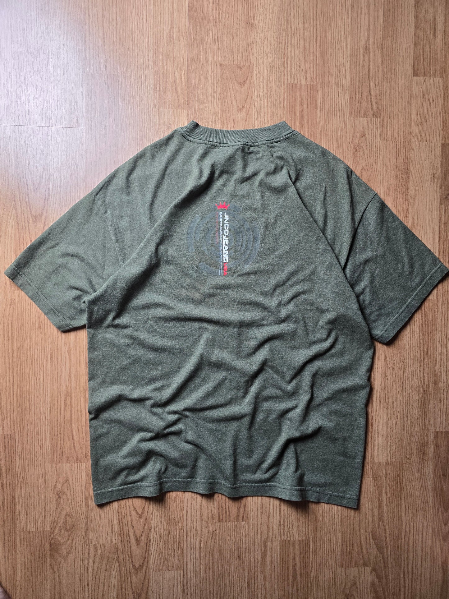 Rare 90s Jnco Headphone Graphic T-shirt (L)