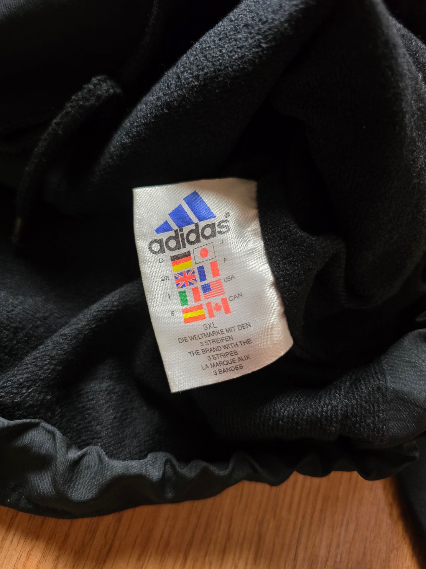 RARE 80s Adidas Embroidered Coachs Jacket (XXL)