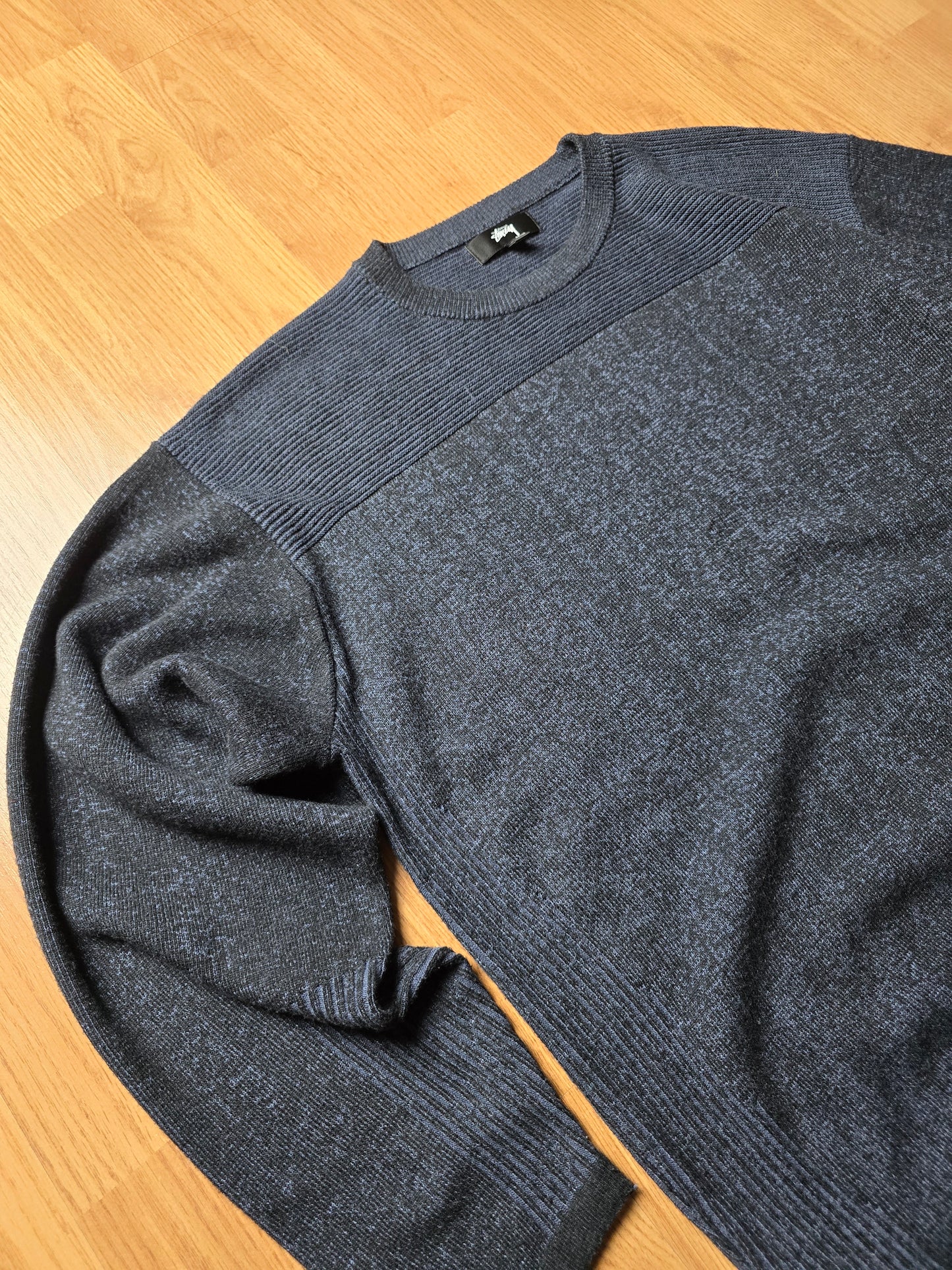 Stussy Engineered Panel Knit Sweater (M)