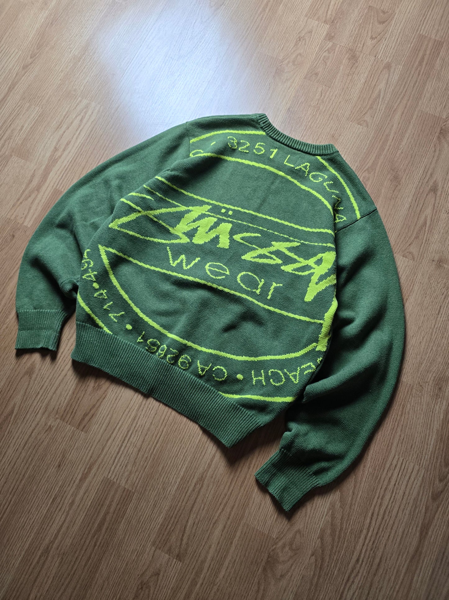 Stussy Laguna Icon Knit Sweater (/SM)