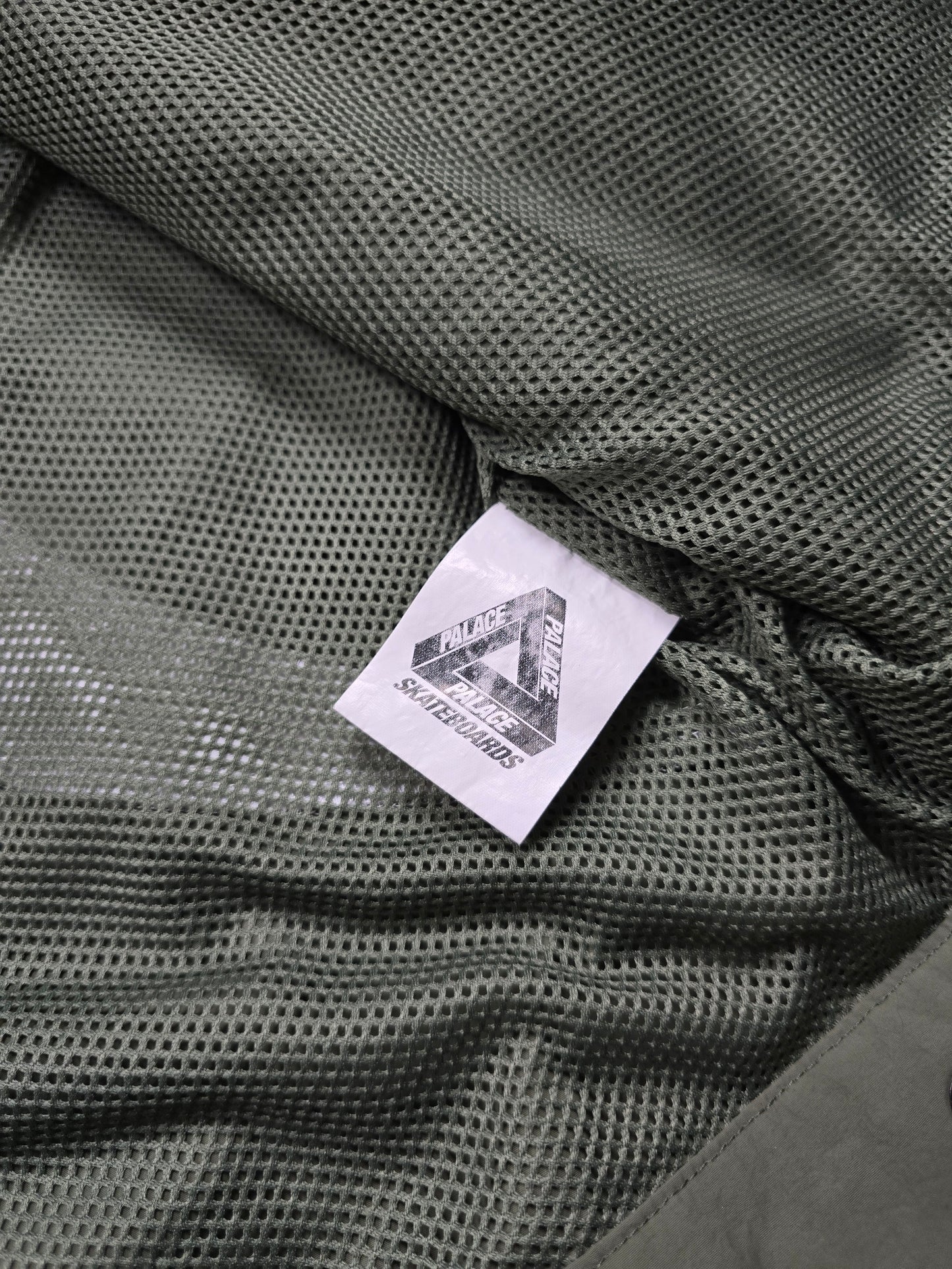 Palace 'Moto Shell' Glow-In-The-Dark Tack Jacket (S)