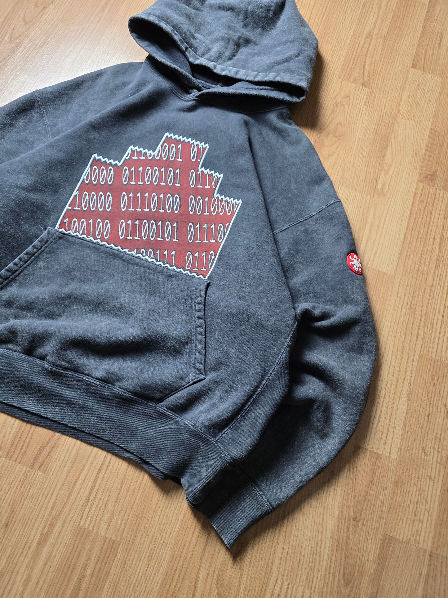 Cav Empt Overdyed Numbers Hoodie (L)