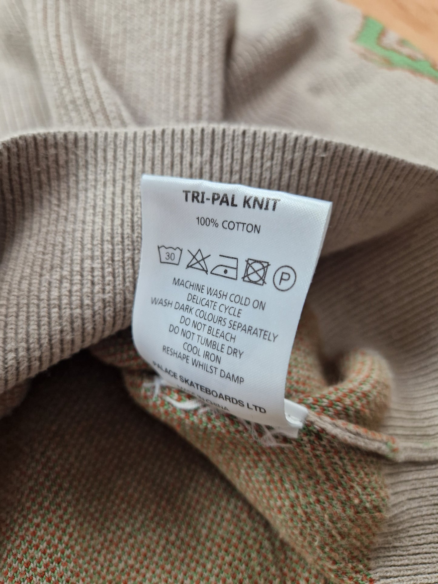 RARE Palace 'Tri-Pal' Knit Sweater (L)