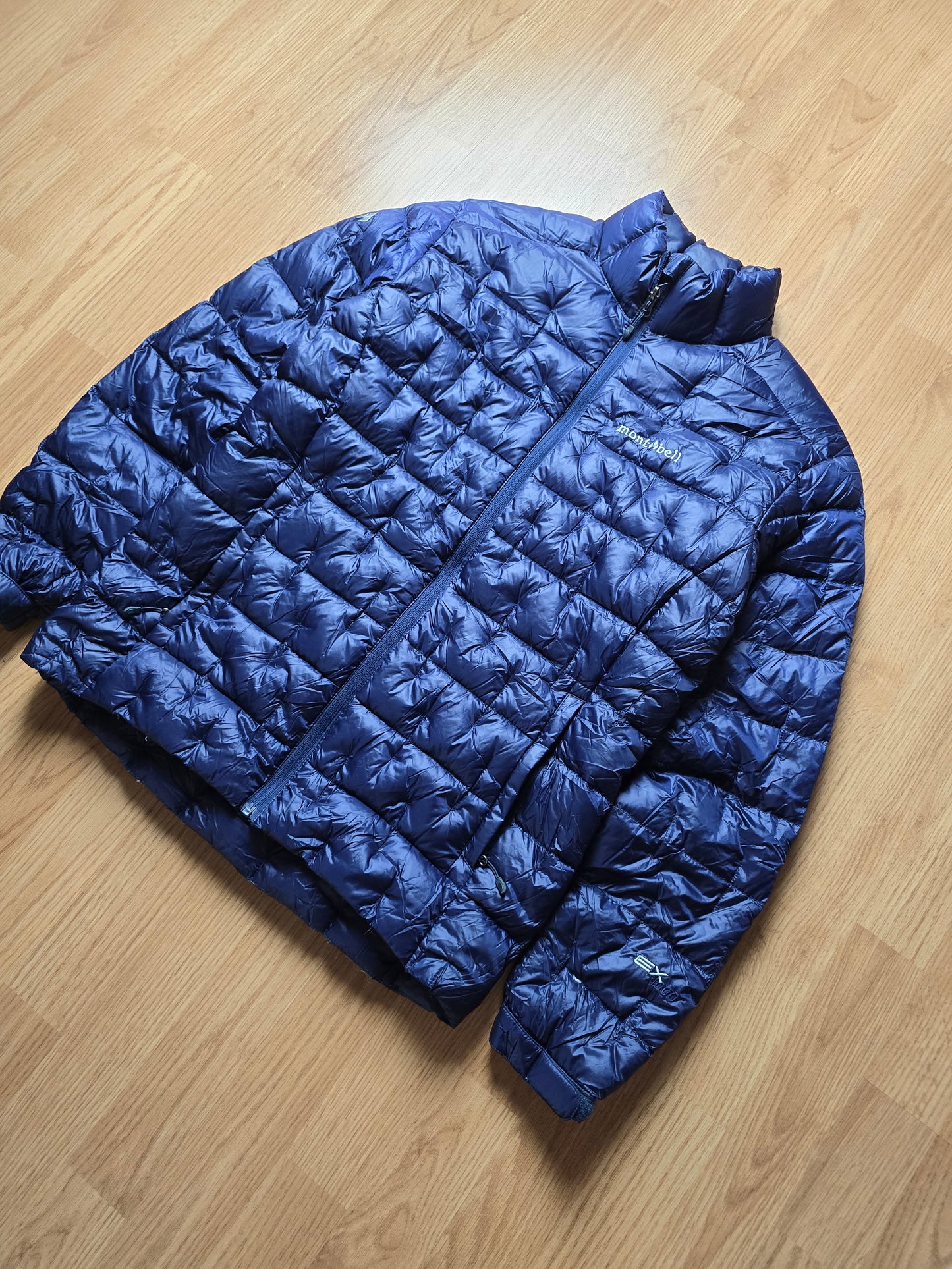 00s Montbell EX1000 Lightweight Down Quilted Puffer Jacket (S)