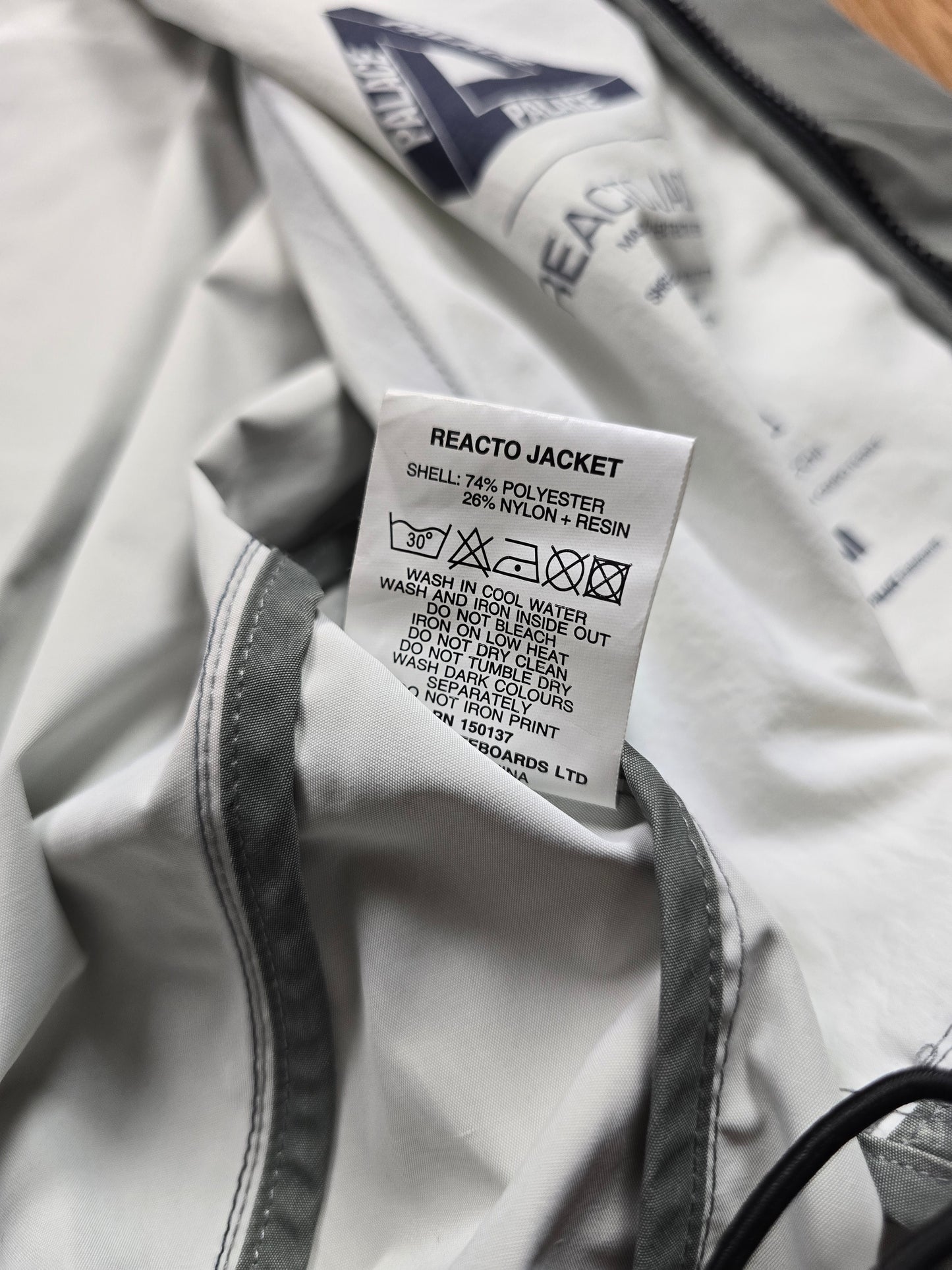 RARE Palace 'Reacto' Heat Reactive Jacket (M)