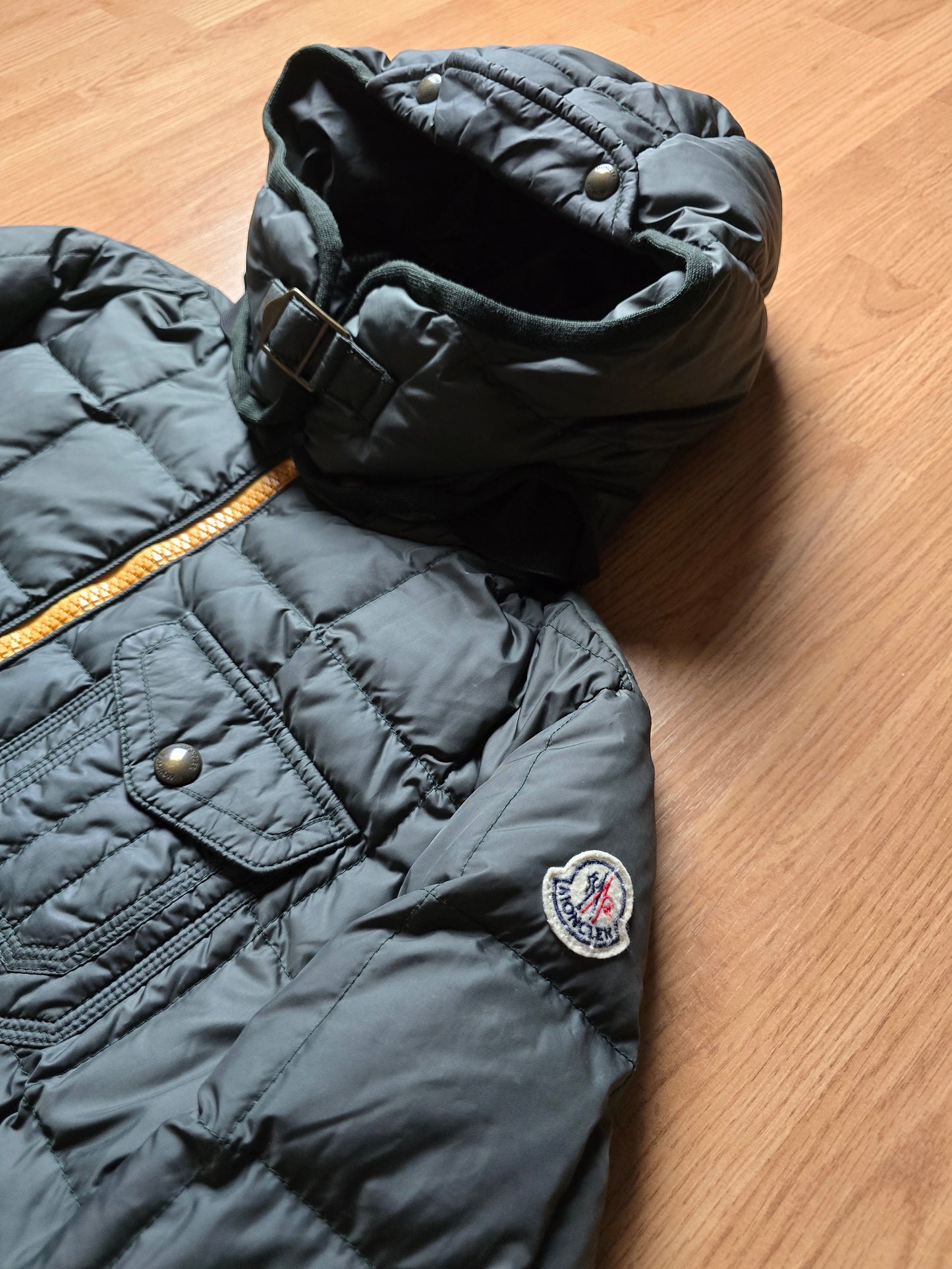 Moncler Remis Giubbotto Hooded Down Puffer Jacket (S)