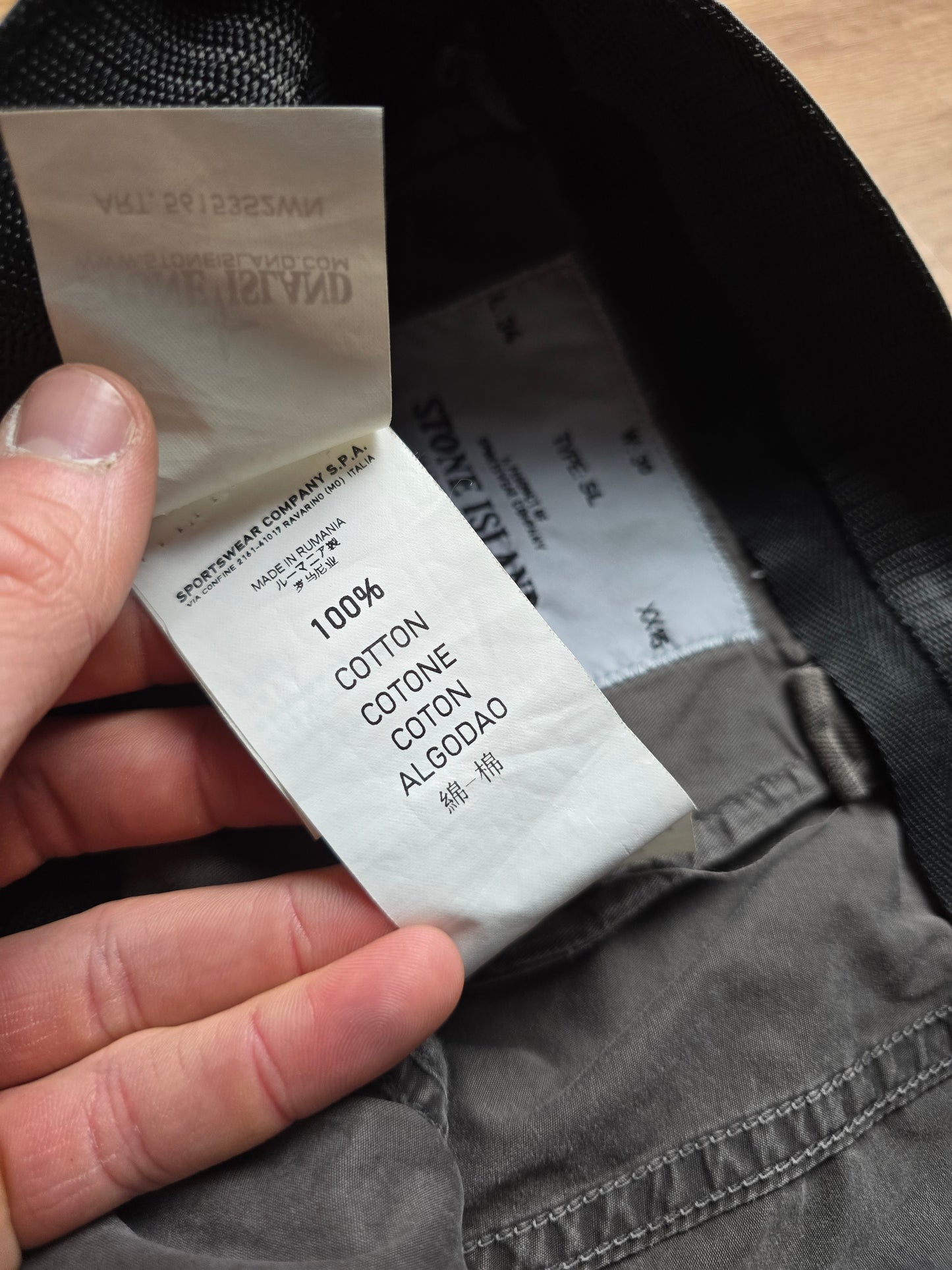 Stone Island SS12 SL Cargo Pants (30x32)