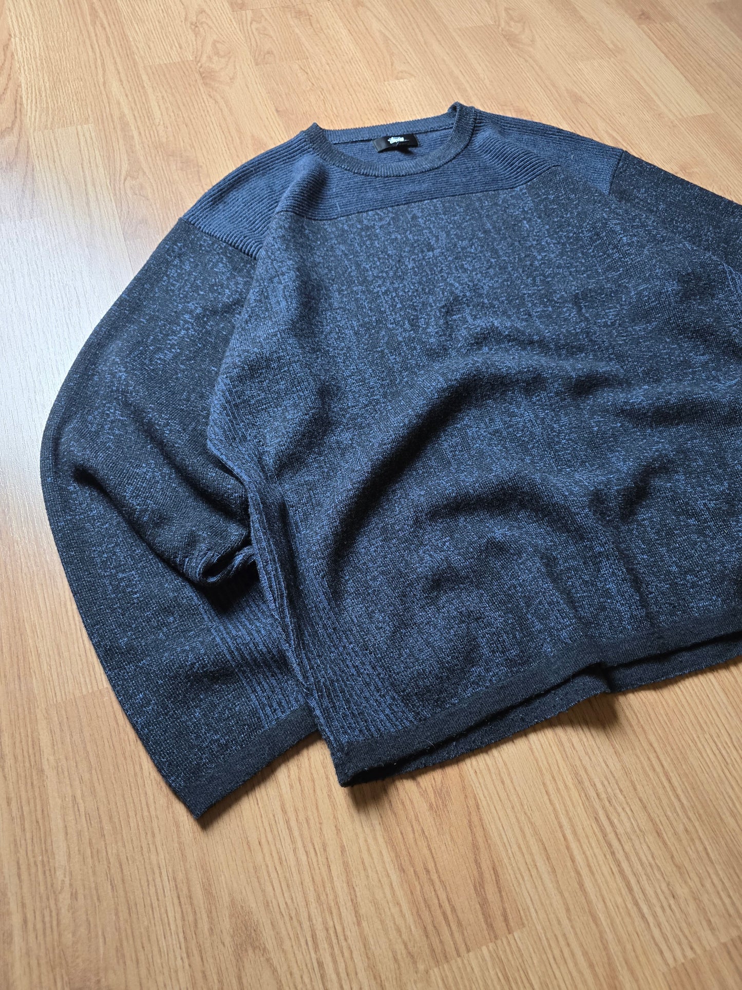 Stussy Engineered Panel Knit Sweater (M)