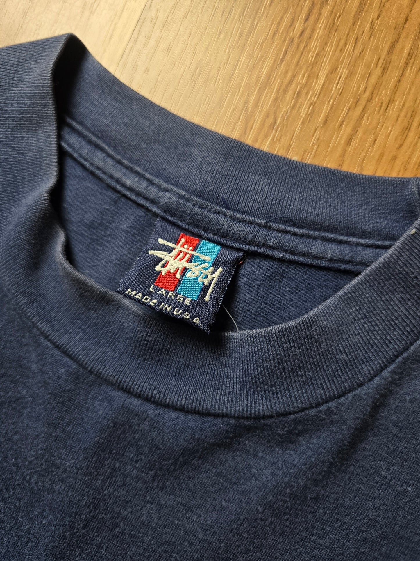 Vintage 90s Stussy Worldwide Single Stitch T-shirt (M)