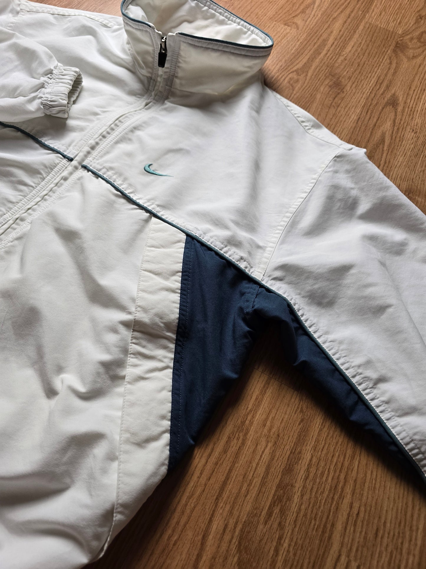 Vintage Nike 90s Embroidered Track Jacket (M/L)
