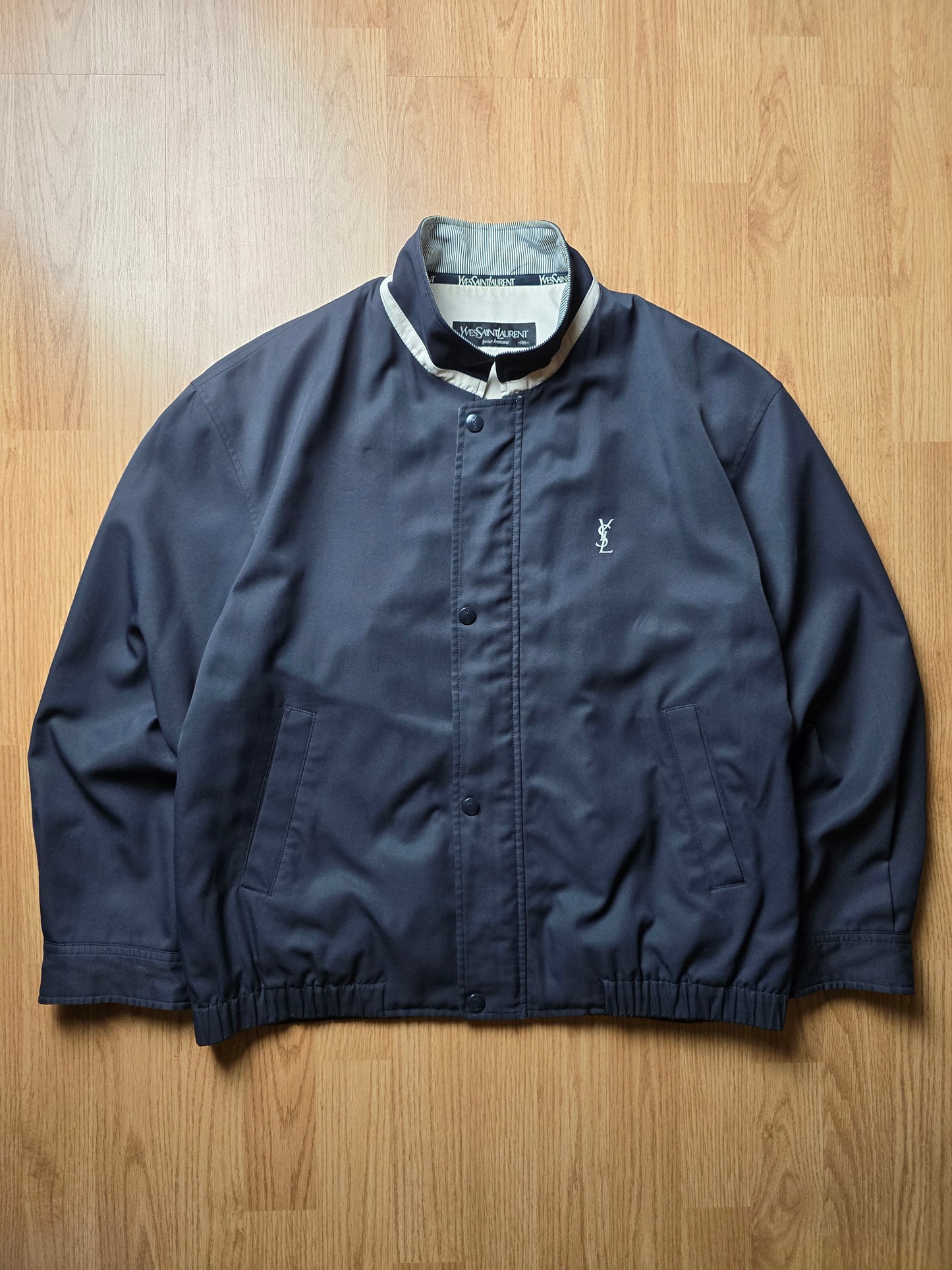 Vintage YSL Pour Homme Harrington Jacket (M)