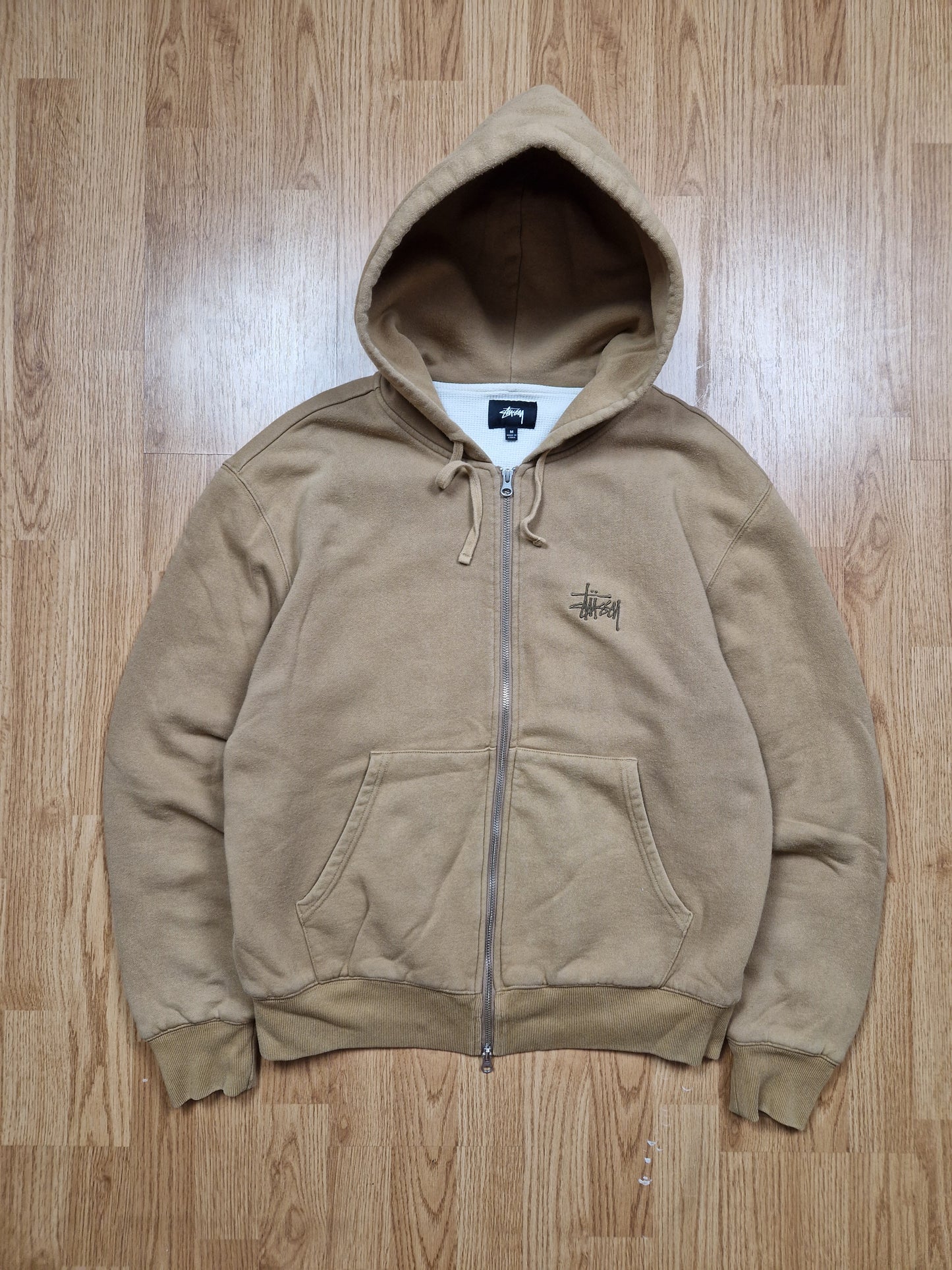 Stussy Thermal Lined Zip Hoodie (M)