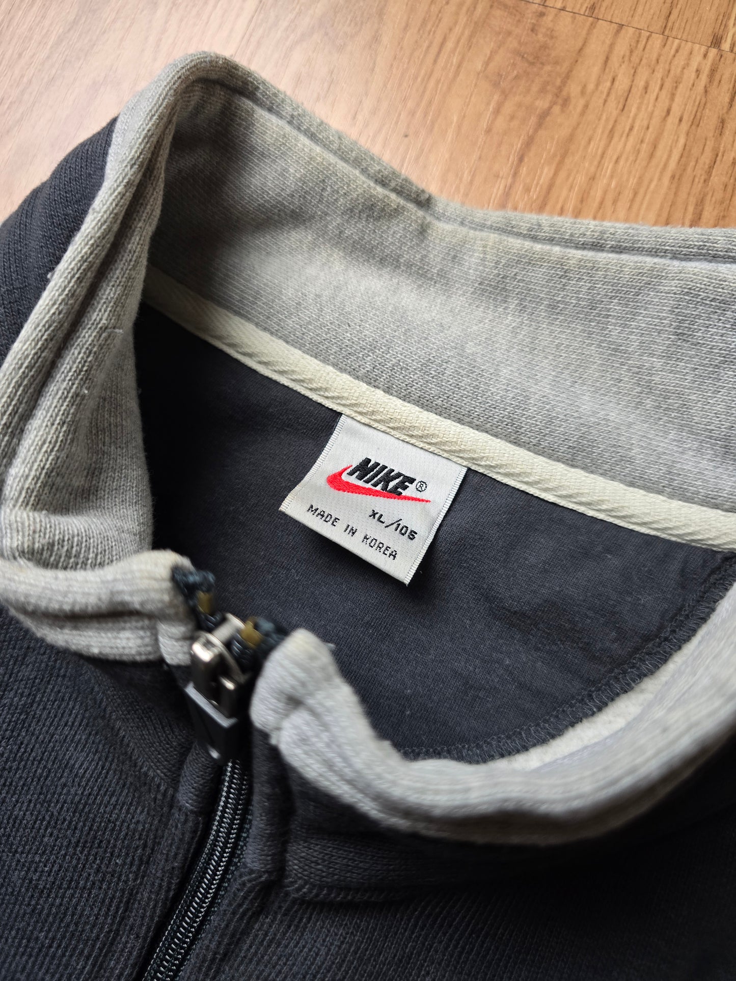 Vintage Nike 90s Double Swoosh Track Jacket (XL)