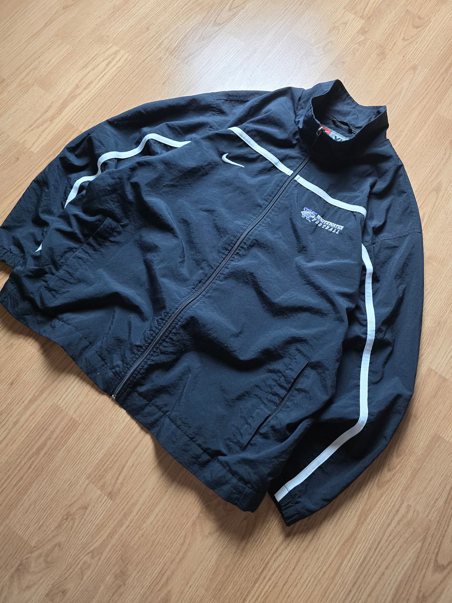 Vintage Nike WhiteWater Football Track Jacket (XL)