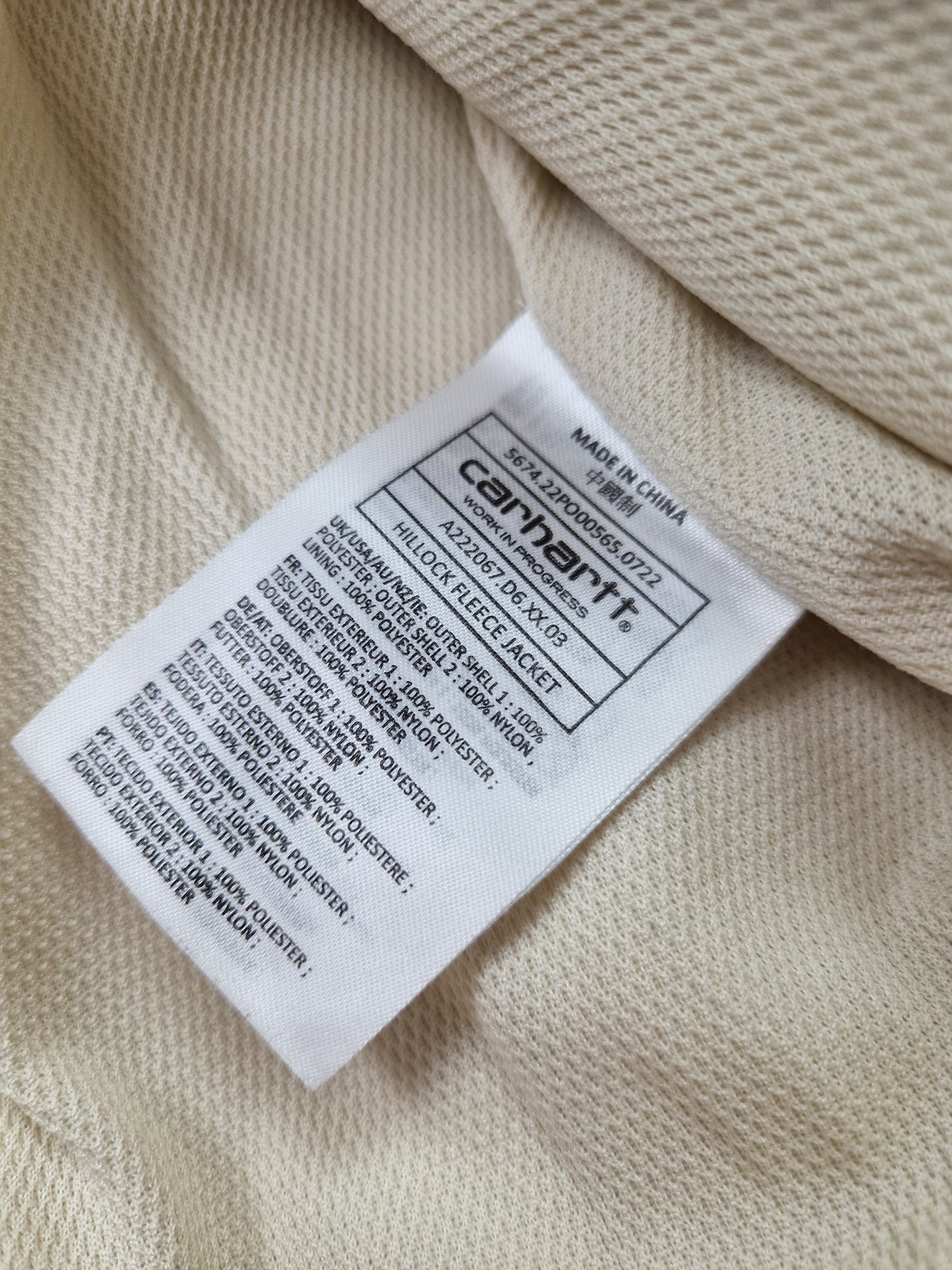 RARE Carhartt Hillock Fleece Jacket (M/L)