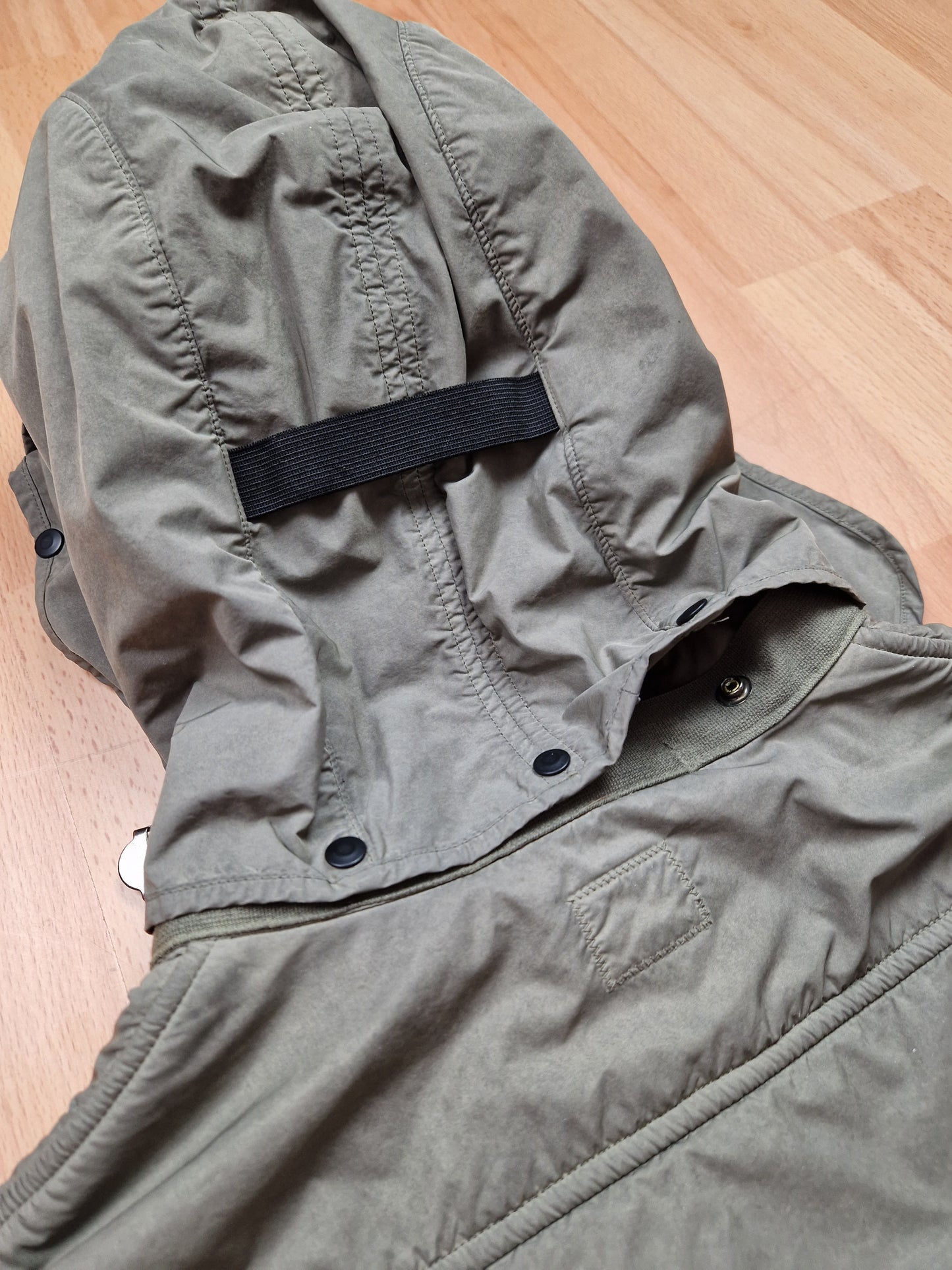 C.P. Company Tinto Terra Fleece Lined Goggle Jacket (M)