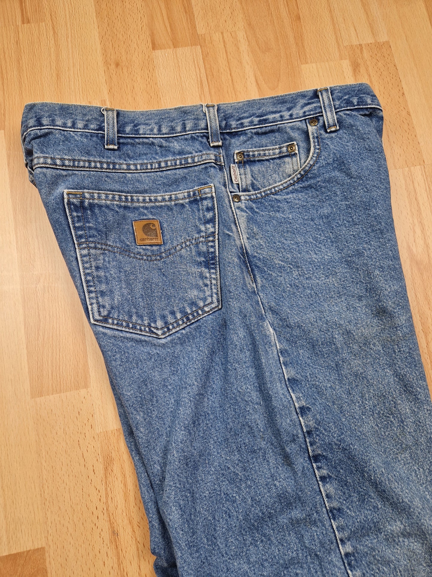 Vintage Carhartt Relaxed Fit Denim Jeans (38x30)
