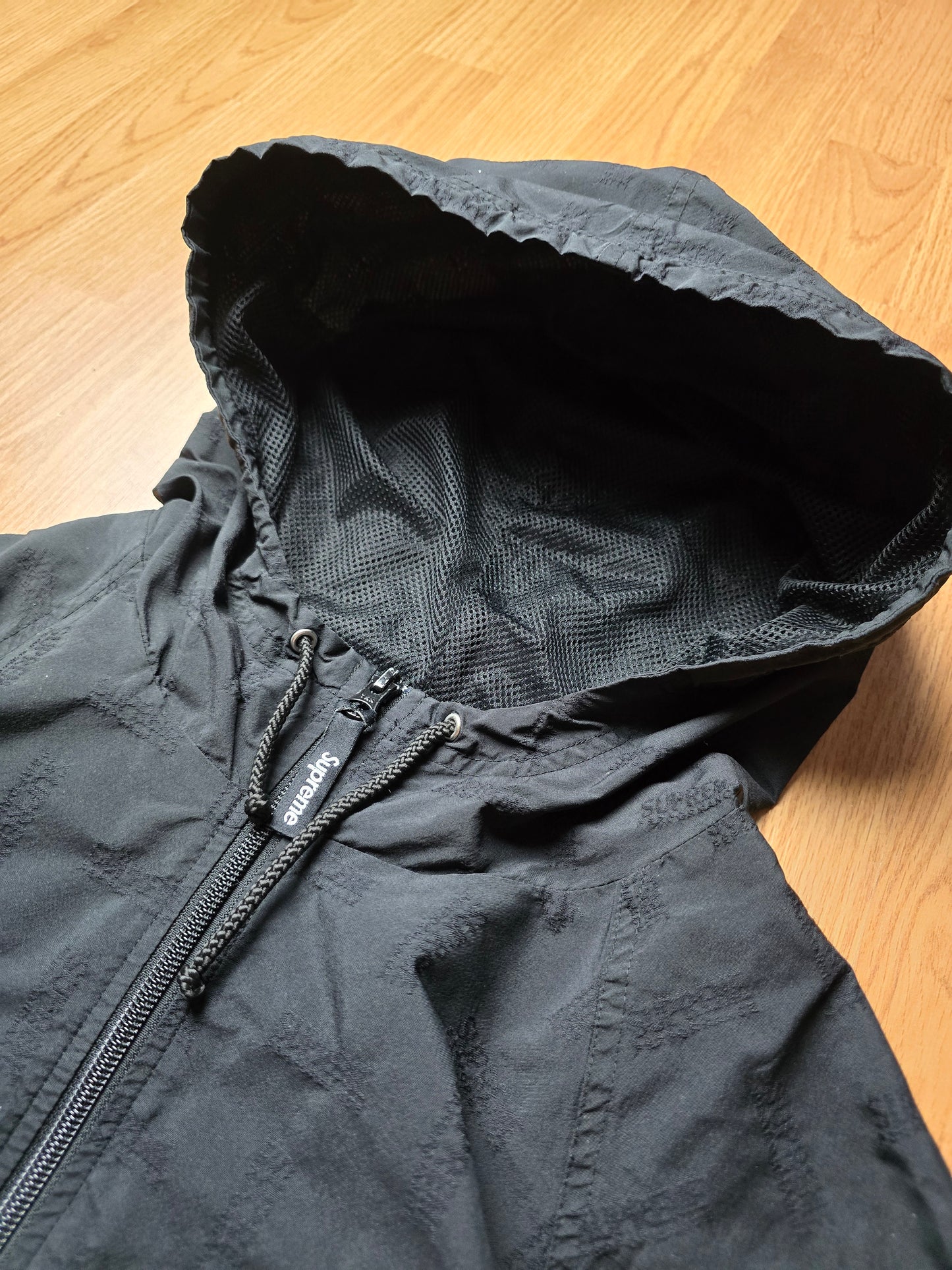 Supreme Jaquard Water Resistant Windbreaker Jacket (L)