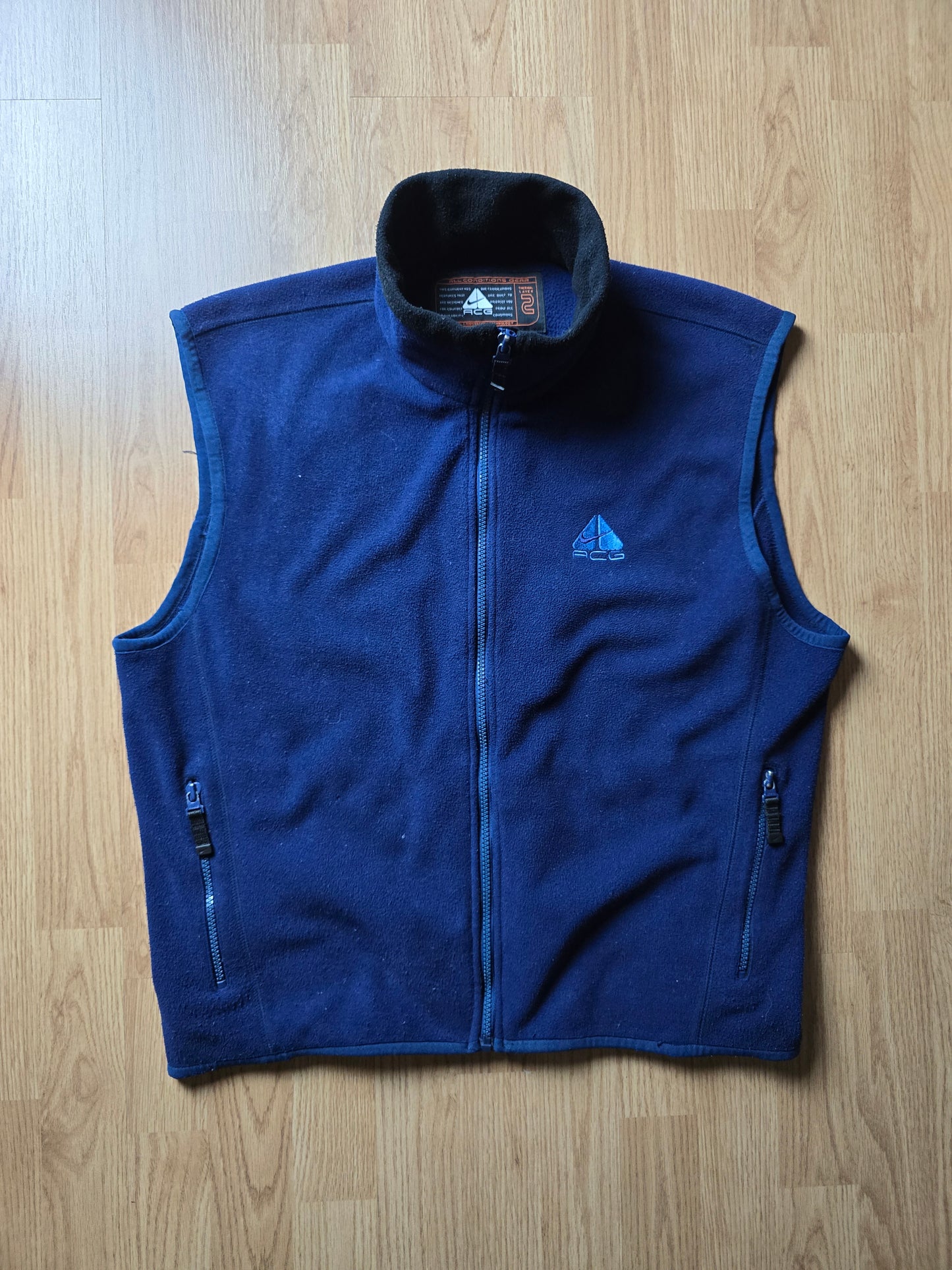 90s Nike ACG Fleece Vest/Gilet (M/L)
