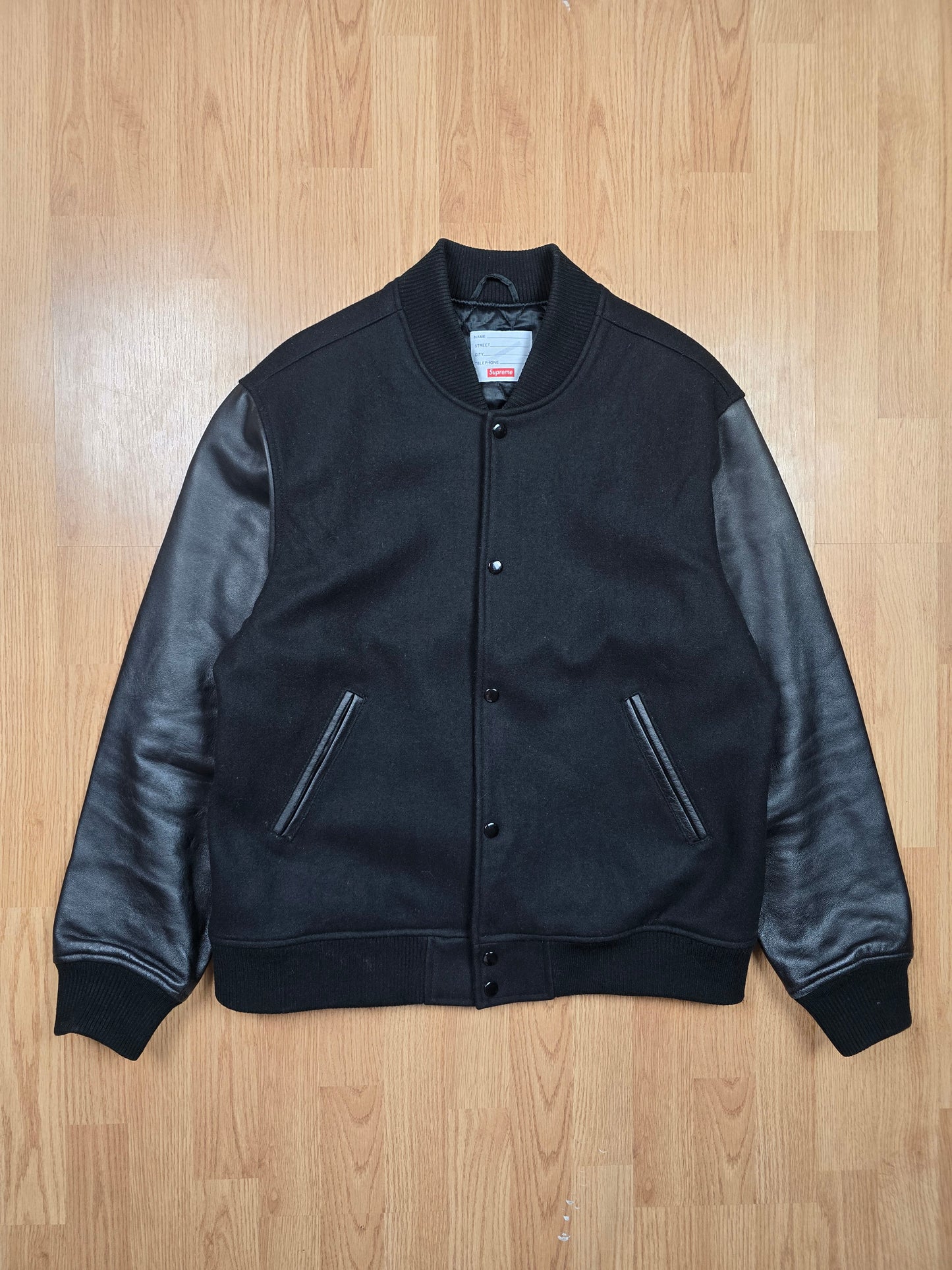RARE Supreme 'Motion' Varsity Jacket (L)