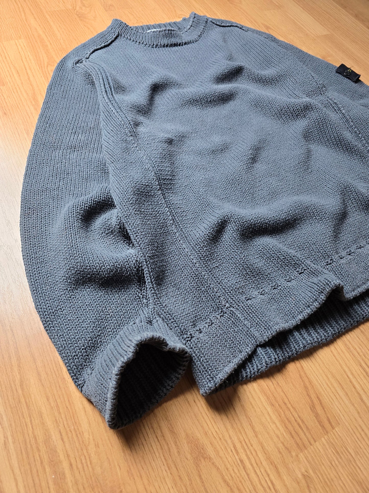 Vintage Stone Island AW01 Cotton Knit Sweater (XL)