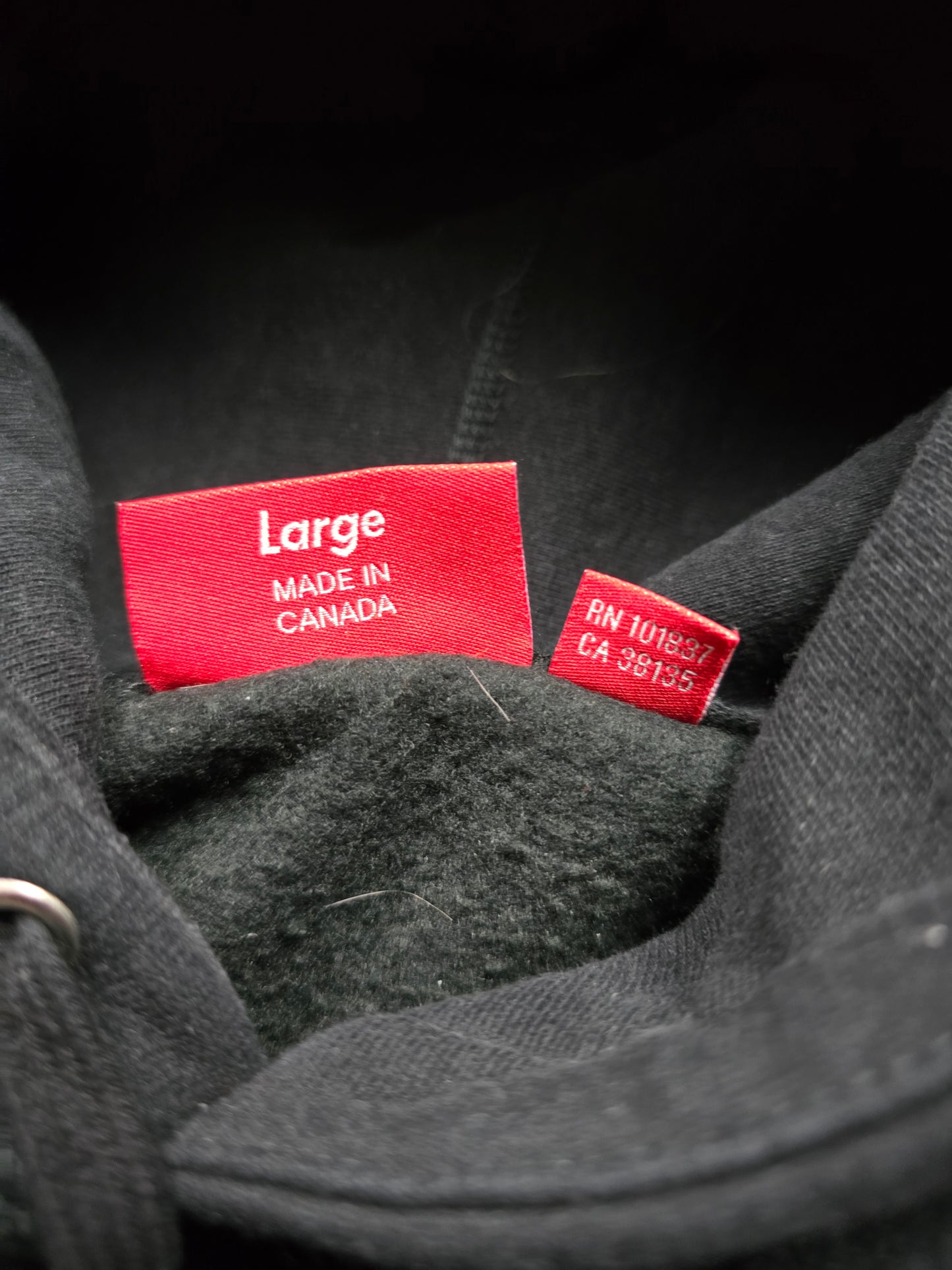 Supreme Raised Handsyle Hoodie (L)