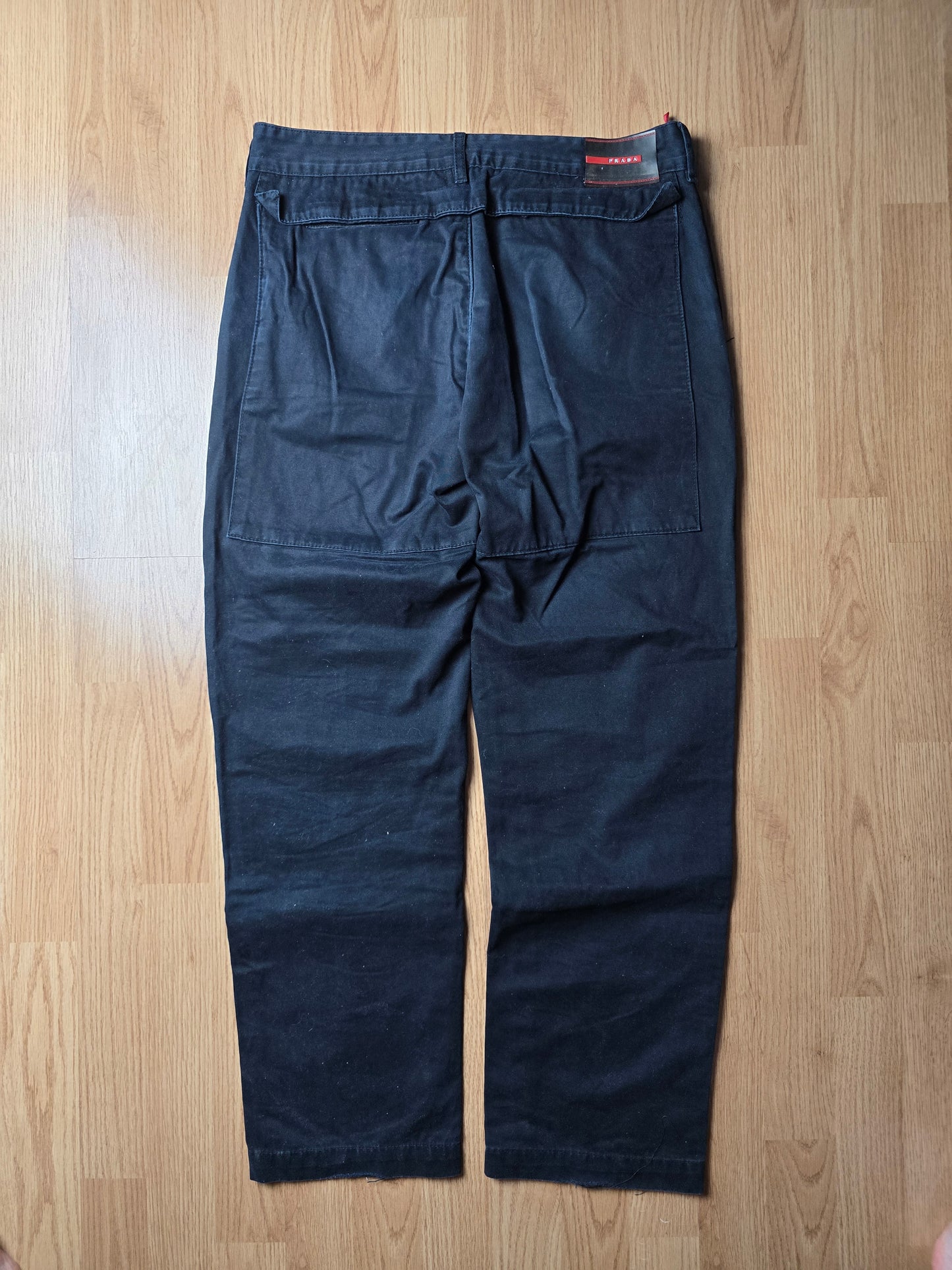 00s Prada Sport Double Knee Trousers (32x30)