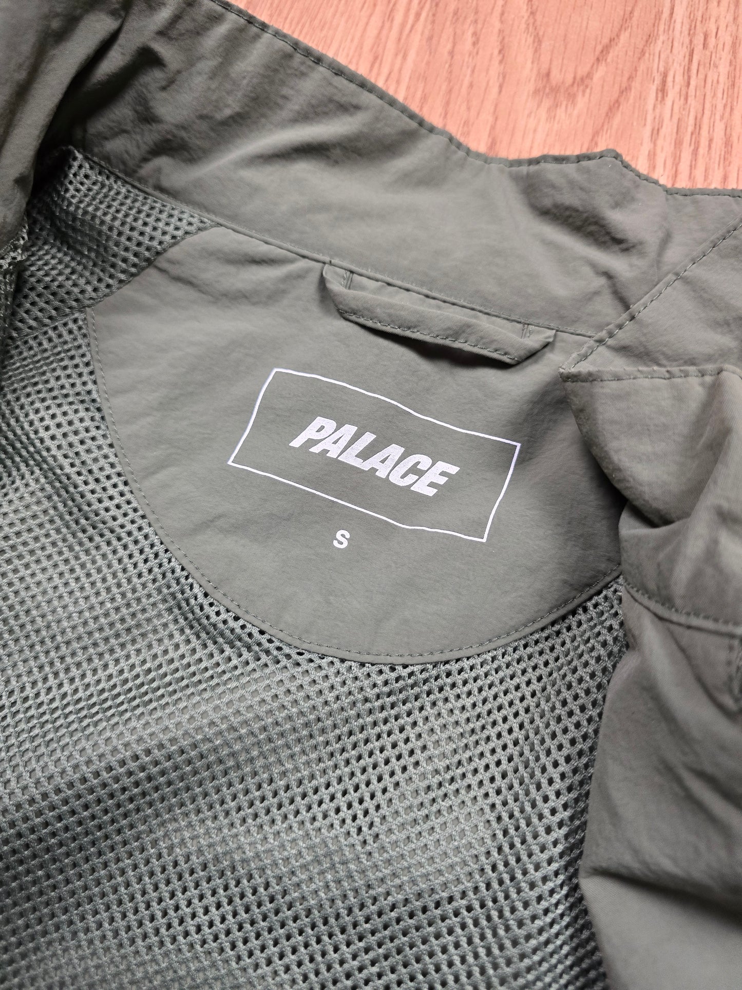 Palace 'Moto Shell' Glow-In-The-Dark Tack Jacket (S)