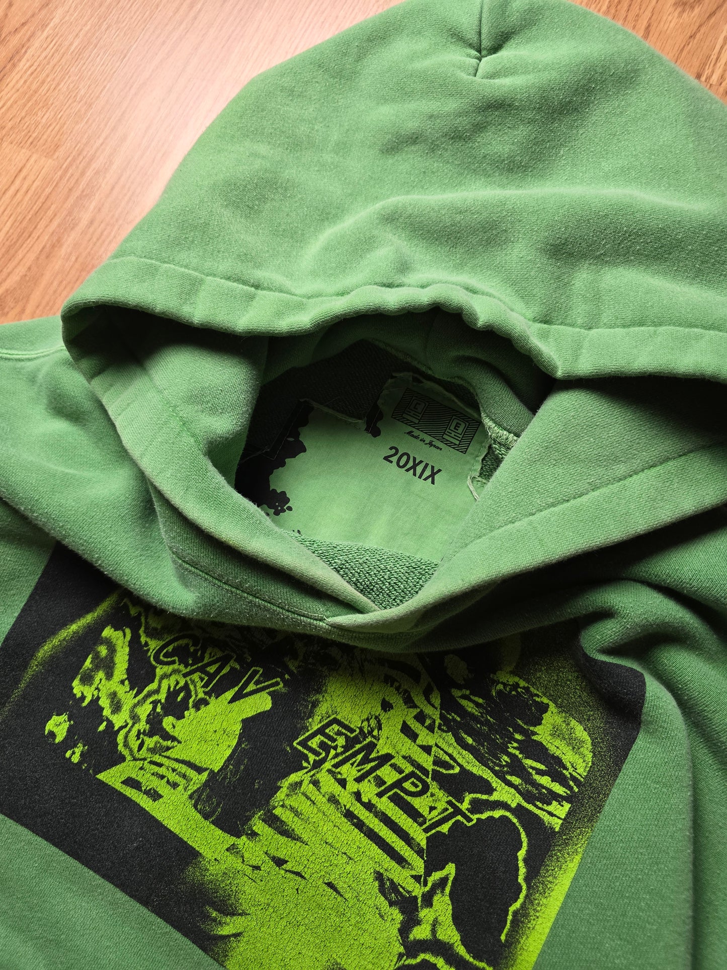 Cav Empt Tut Card Overdyed Hoodie (M)