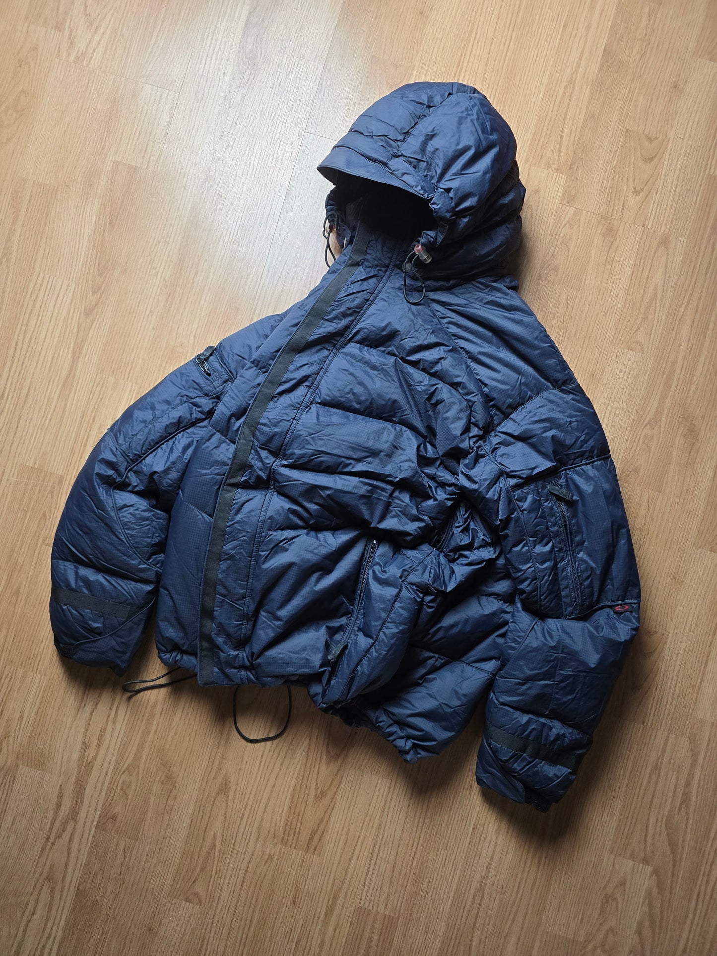 Vintage Oakley Nitro Fuel Down Hooded Ski Puffer Jacket (M)