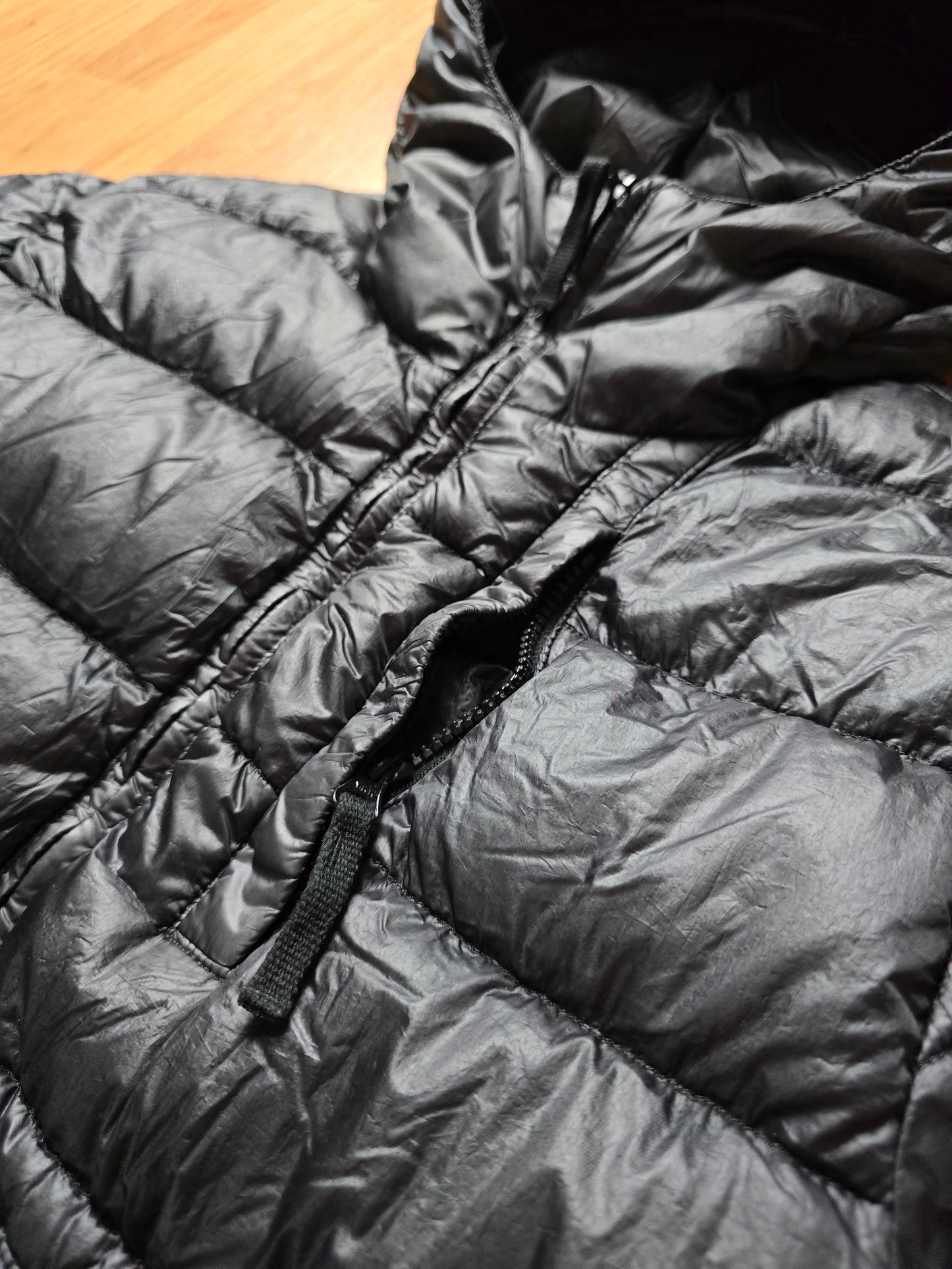 Stone Island Brown Garment Dyed Down Puffer Jacket (M)