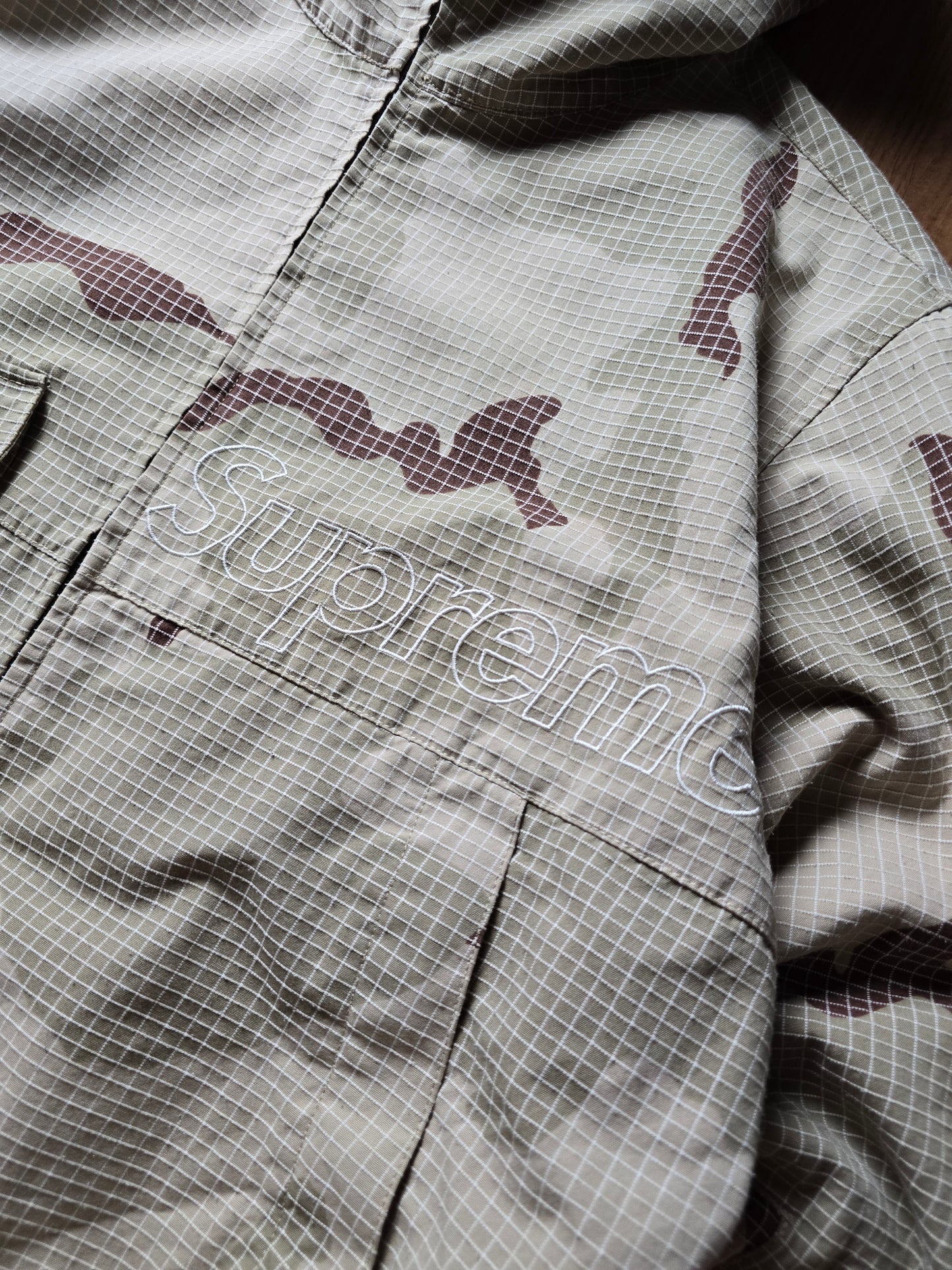 Supreme Camo Ripstop Utility Jacket (S/M)