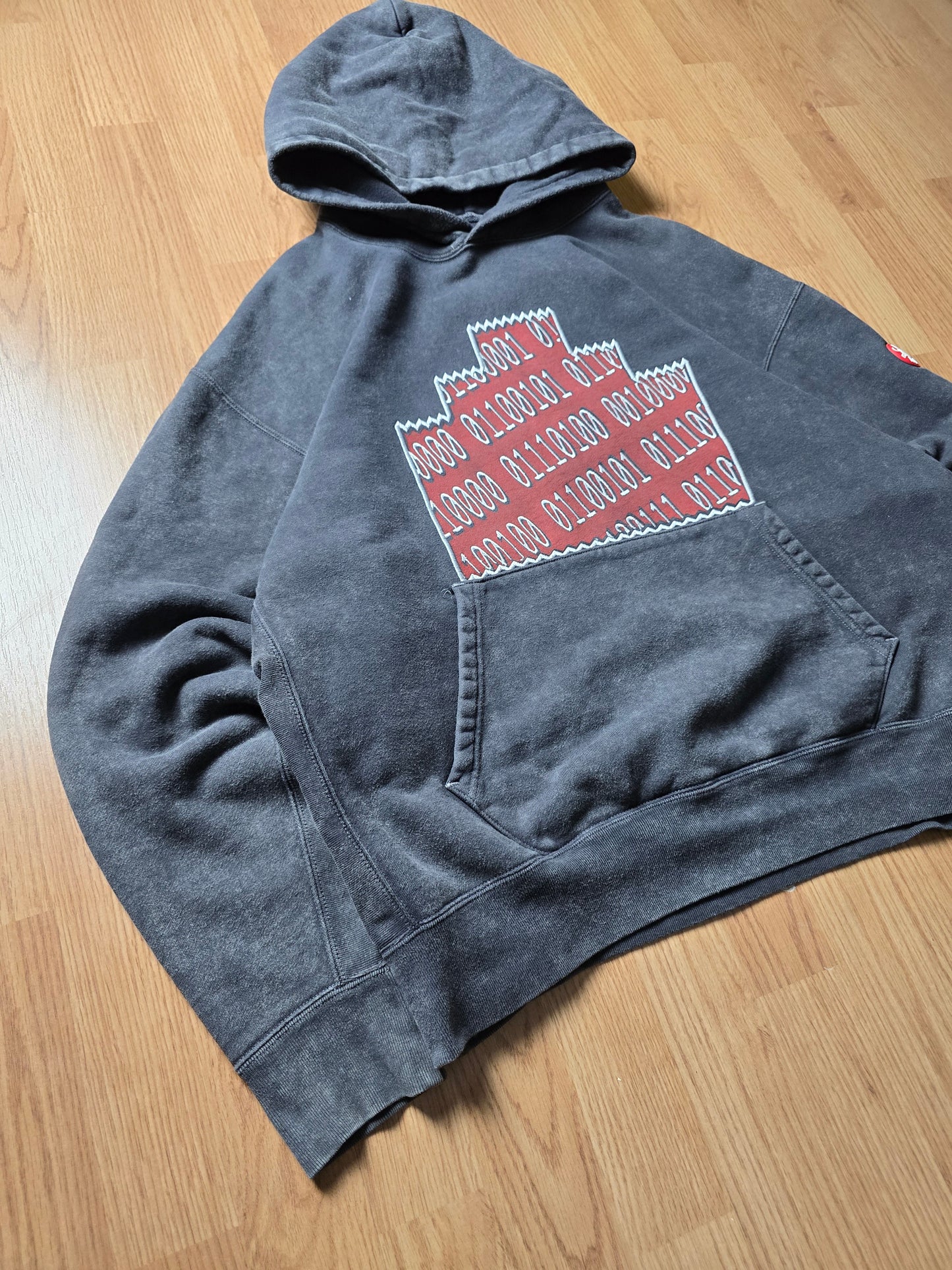 Cav Empt Overdyed Numbers Hoodie (L)