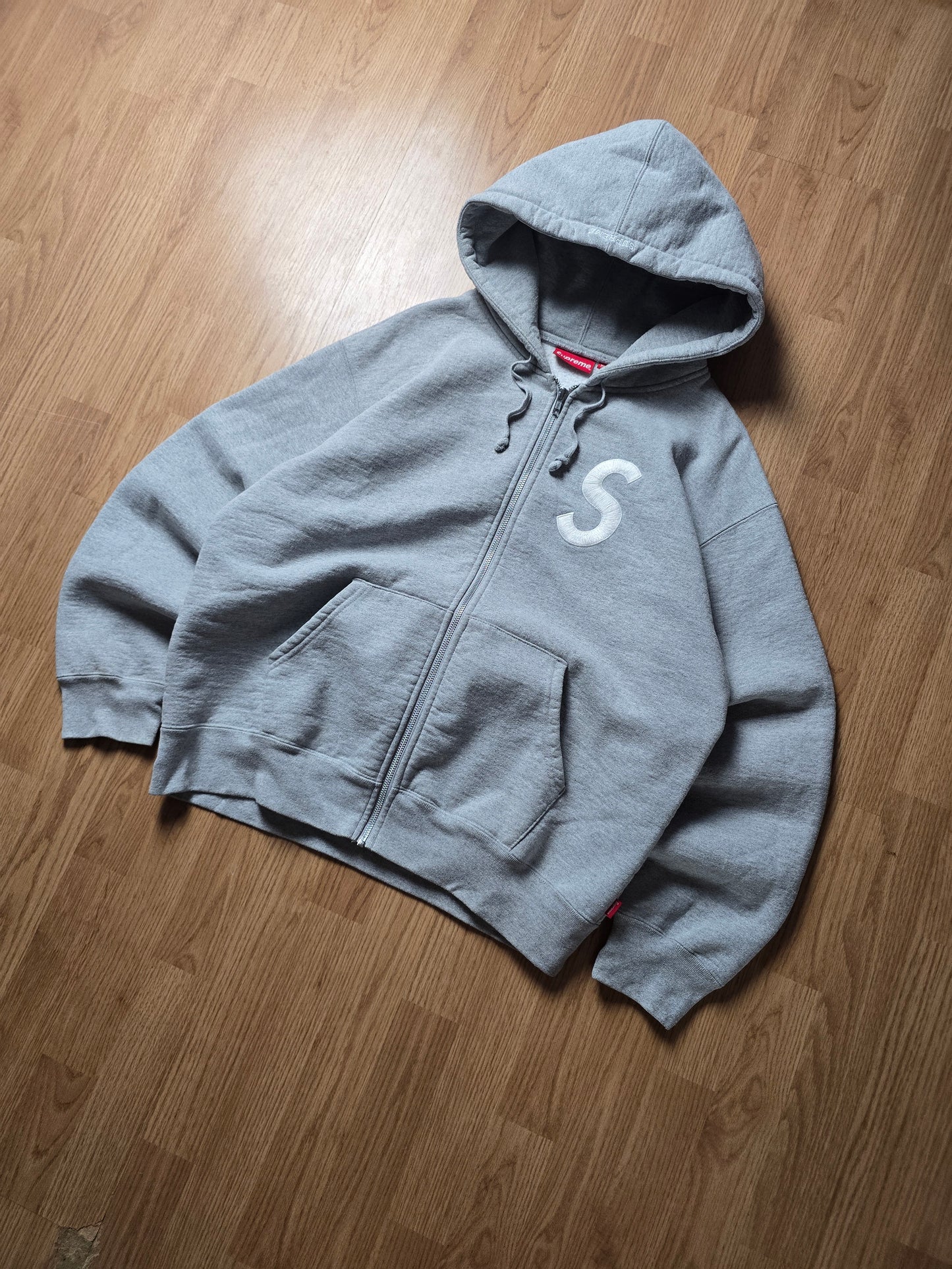 Supreme S Logo Zip Up Hoodie (M/L)