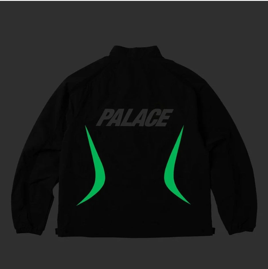 Palace 'Moto Shell' Glow-In-The-Dark Tack Jacket (S)