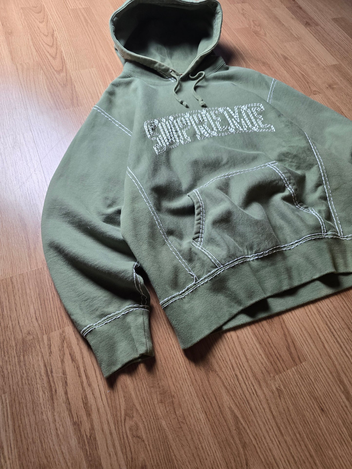 Supreme Big Stitch Hoodie (M)
